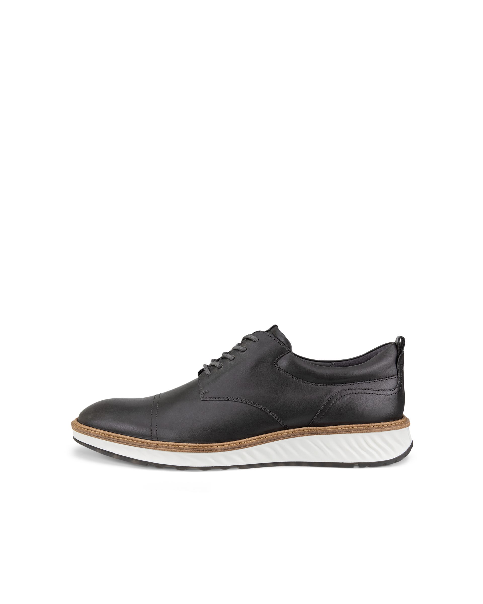 Men's ECCO® St.1 Hybrid Leather Derby Shoe | Black
