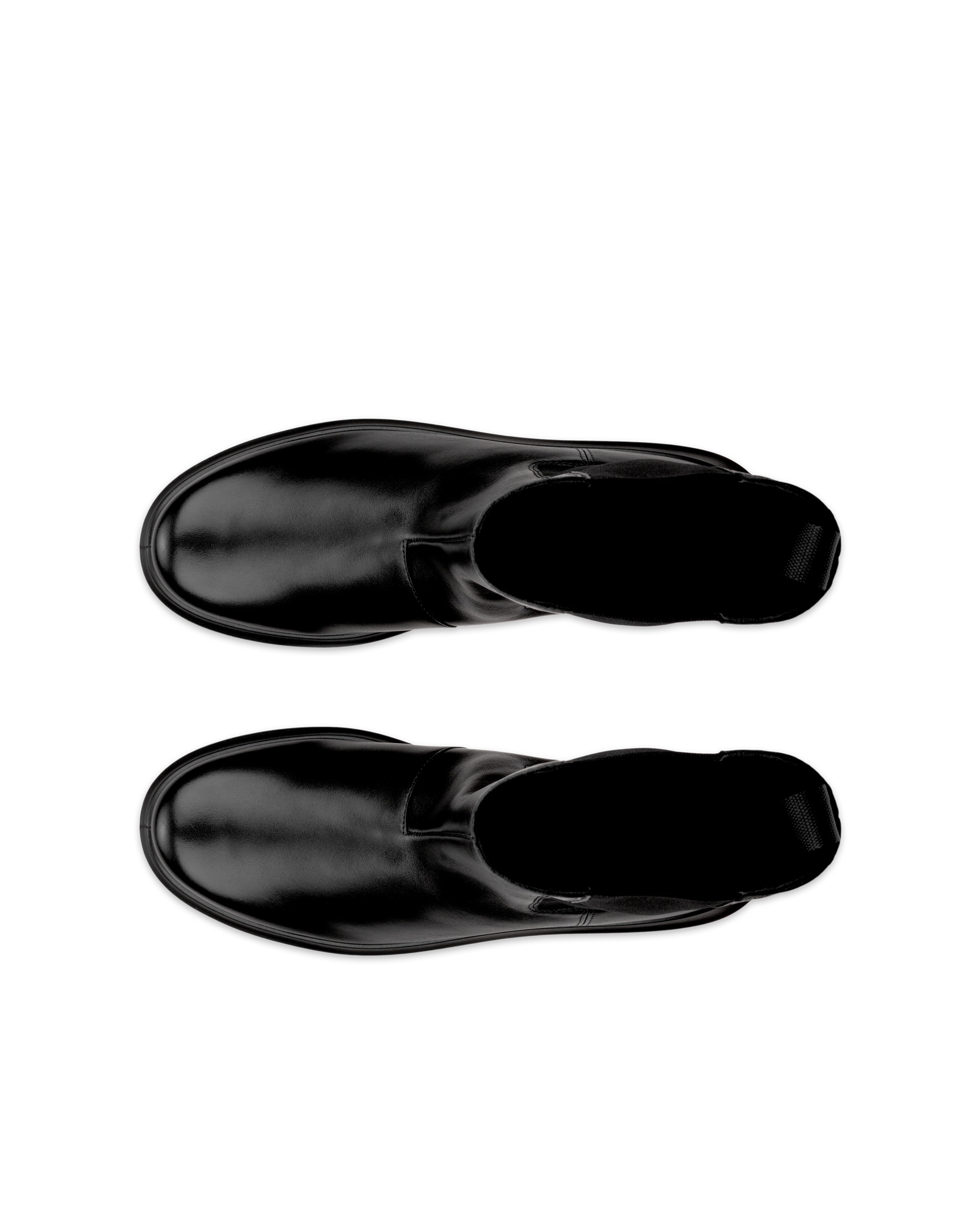 Women's ECCOยฎ Nouvelle Leather Chelsea Boot - Black - Top left pair