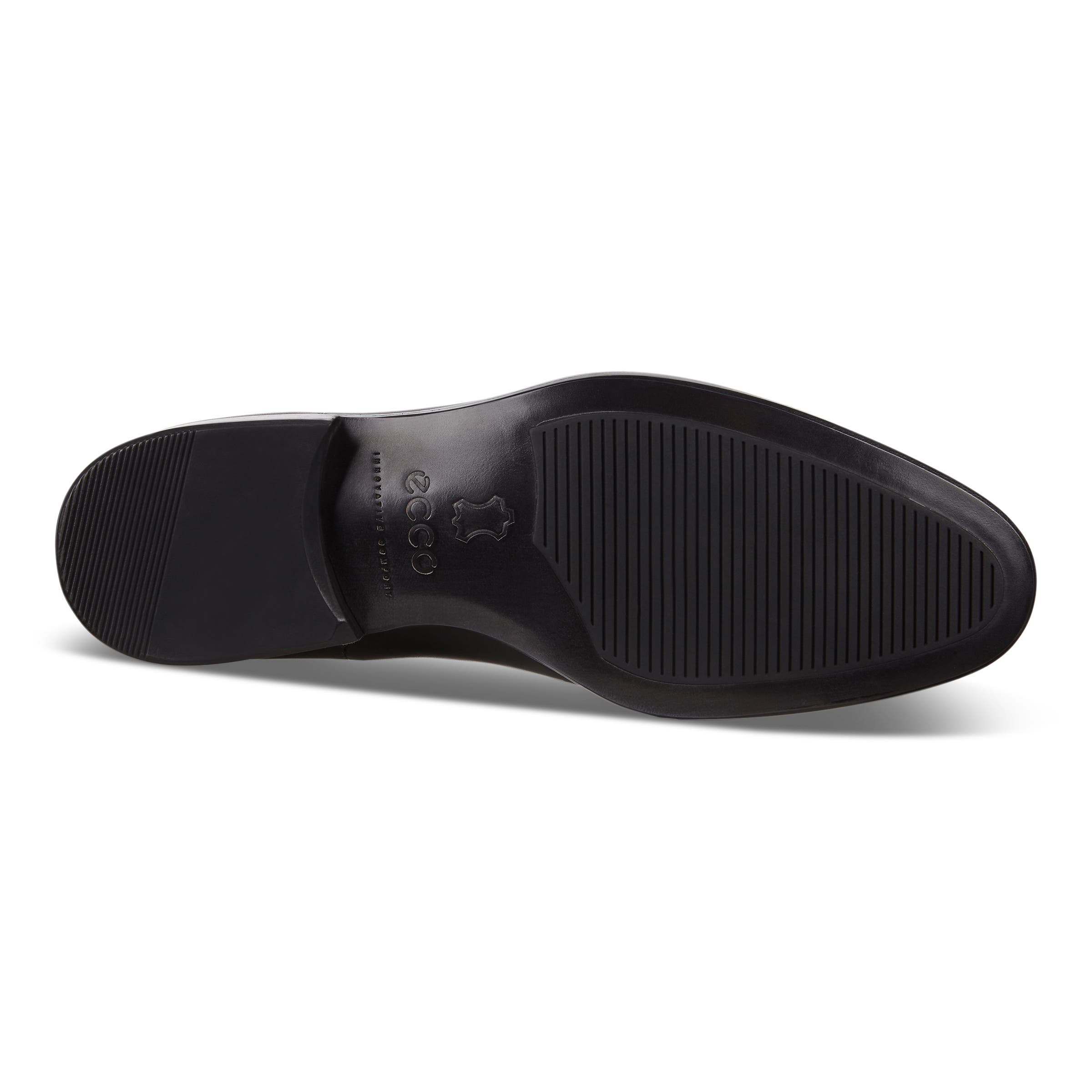 ECCO Vitrus Mondial メンズ レザーダービーシューズ - ブラック - Sole