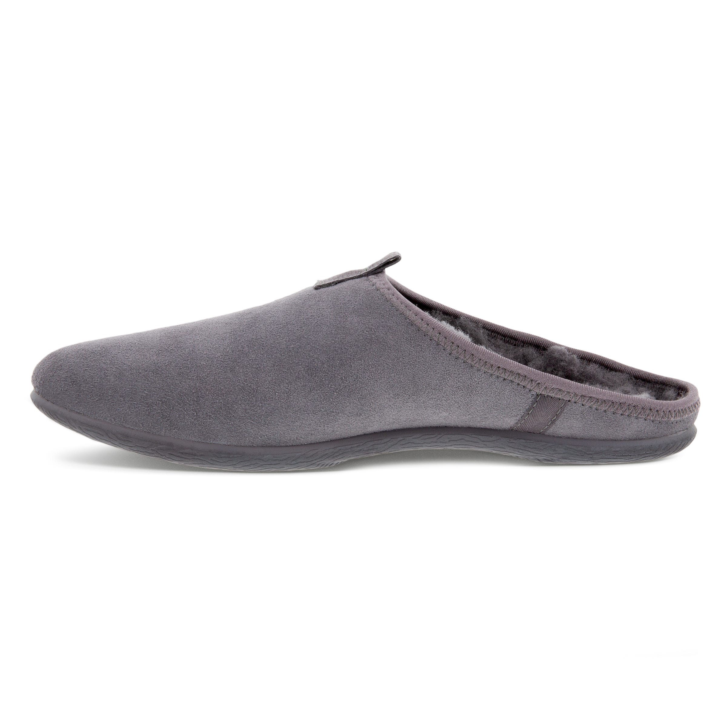 ECCO Easy Women's Fleece-lined Slipper - Grey - Inside