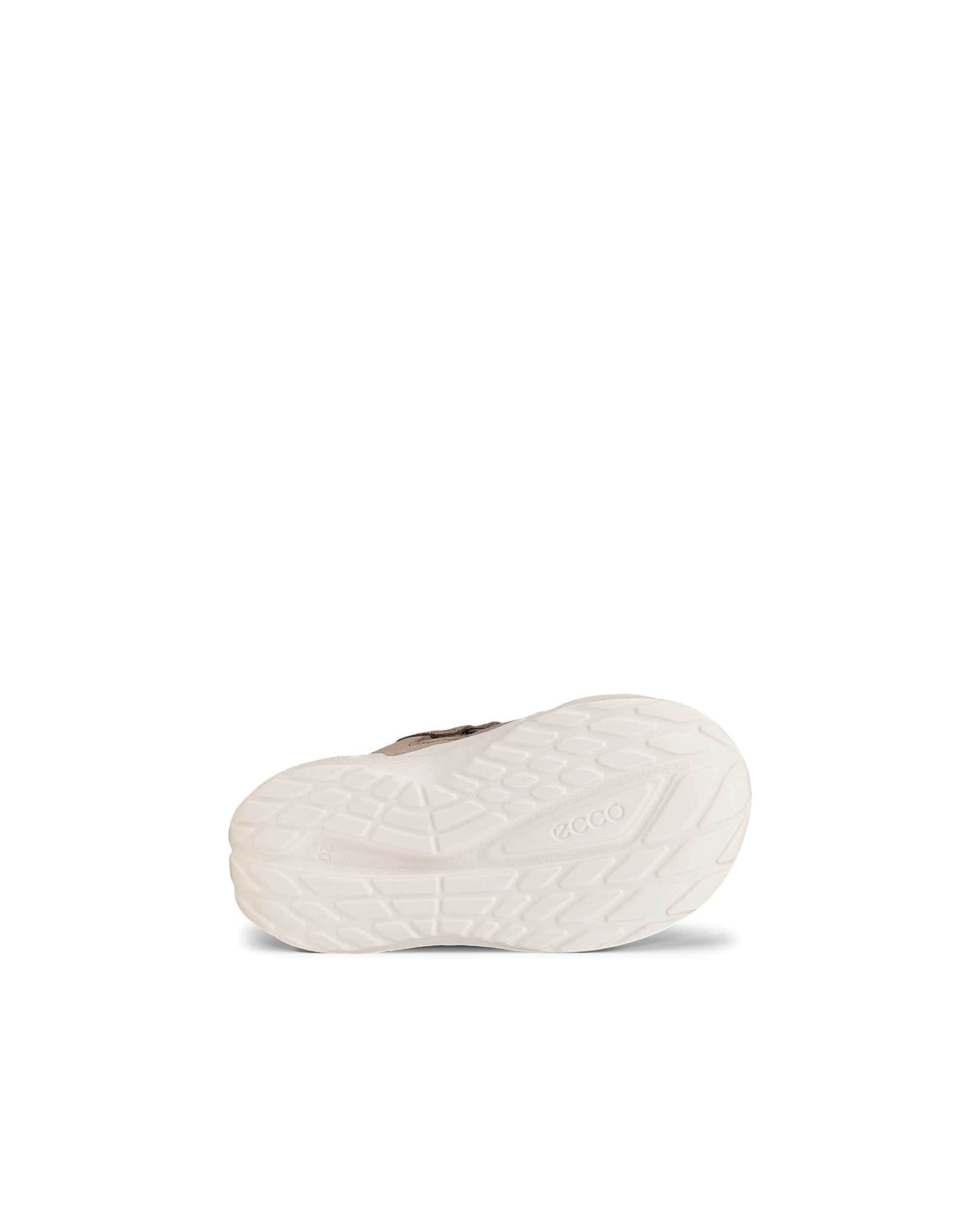 Dziecięce nubukowe sneakersy ECCO® BIOM 2.2 - Brązowy - Sole