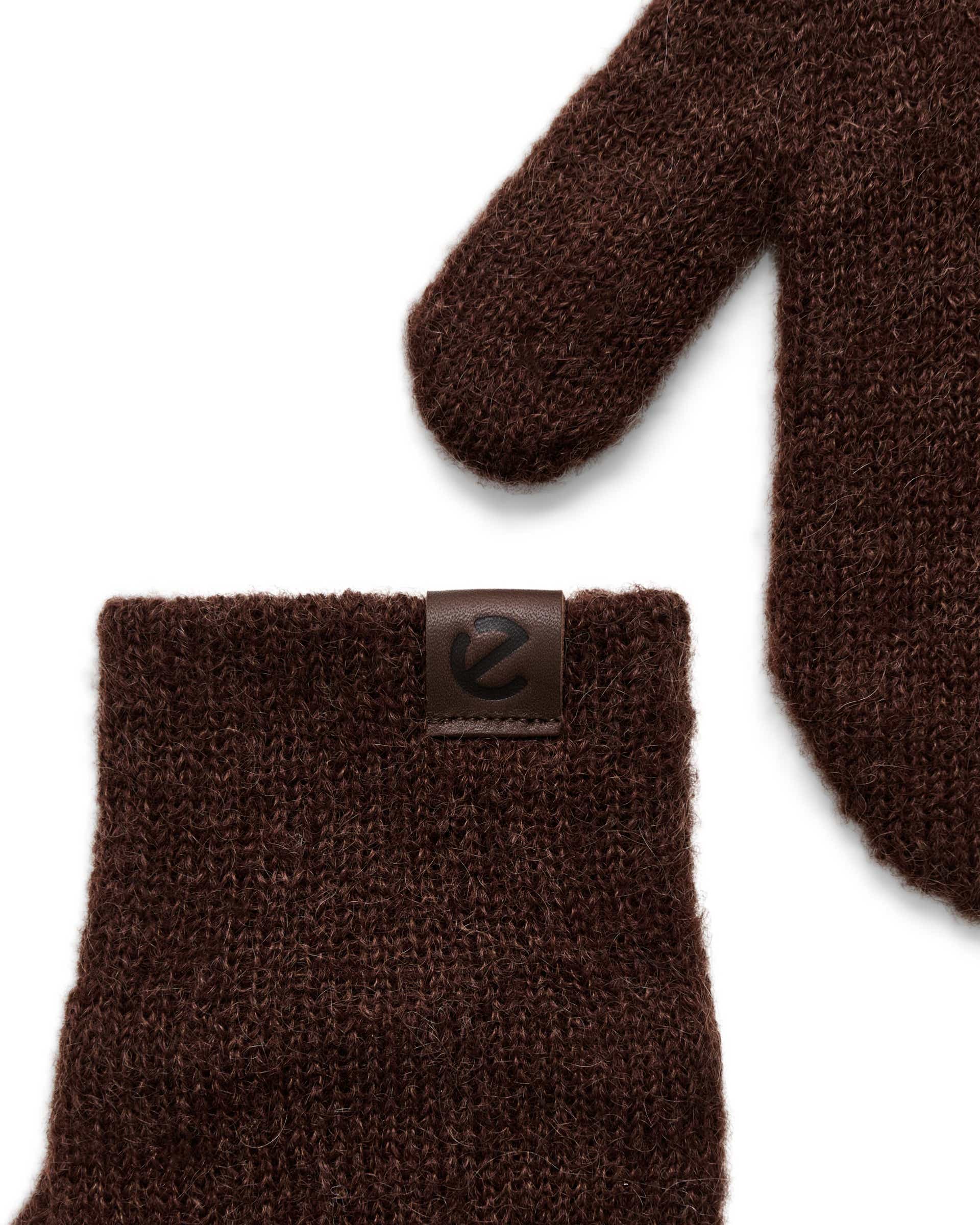 ECCO® FLUFFY MITTENS Vantar dam - Brun - Detail-1