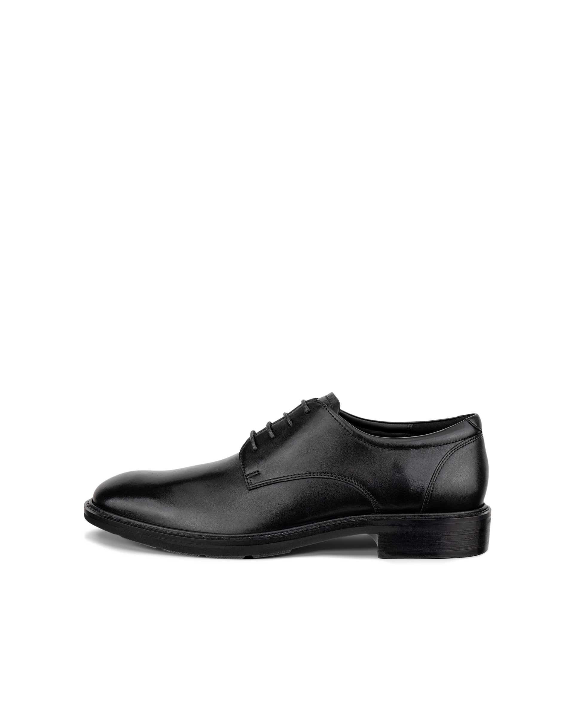 ECCO® METROPOLE PRAGUE herre derby sko skinn - Svart - Outside