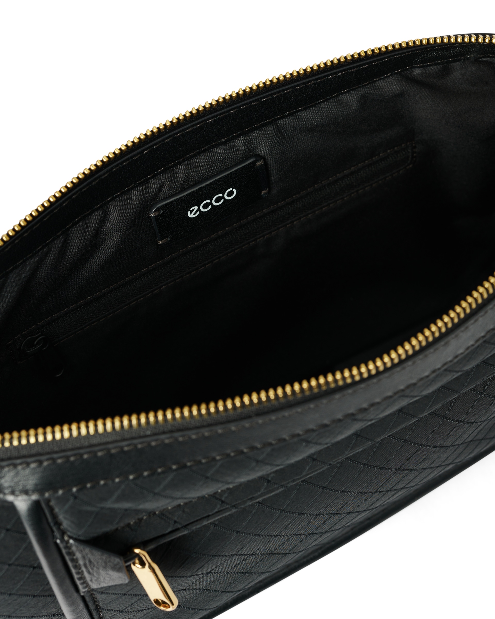 ECCO MEDIUM FORTUNE BAG - Black - Inside