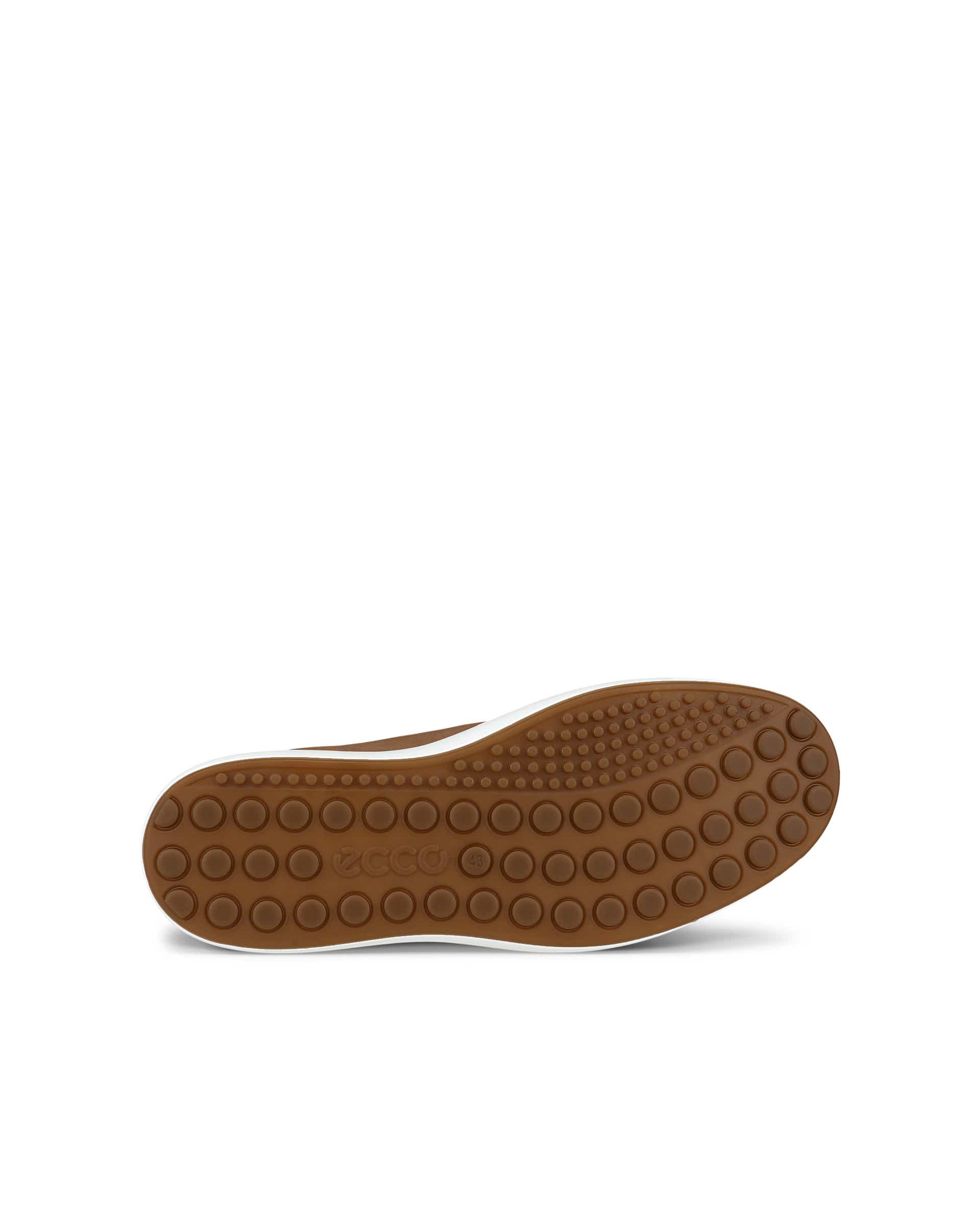 Miesten ECCO® Soft 7 nupukki tennari - Ruskea - Sole