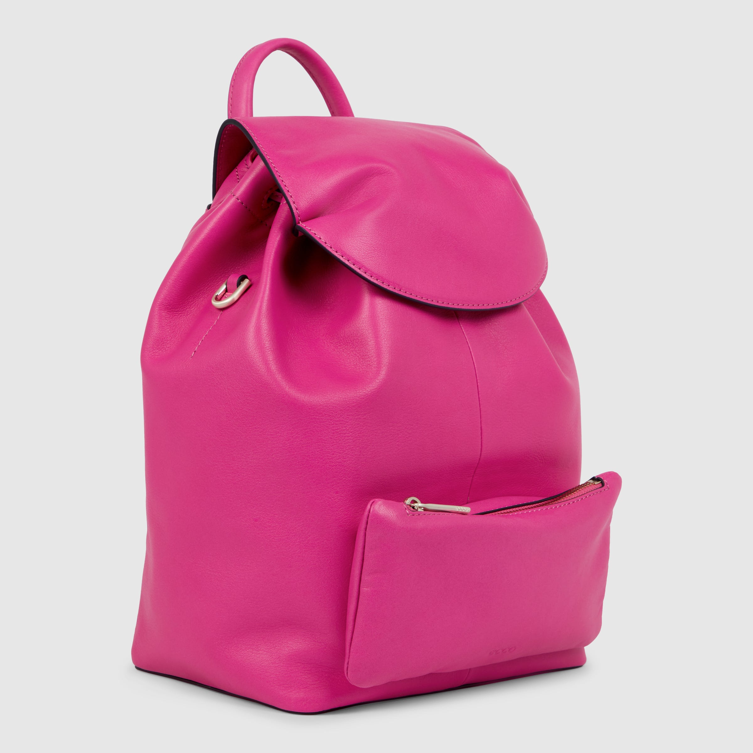 ECCO® Pillow Leather Backpack - Pink - Main