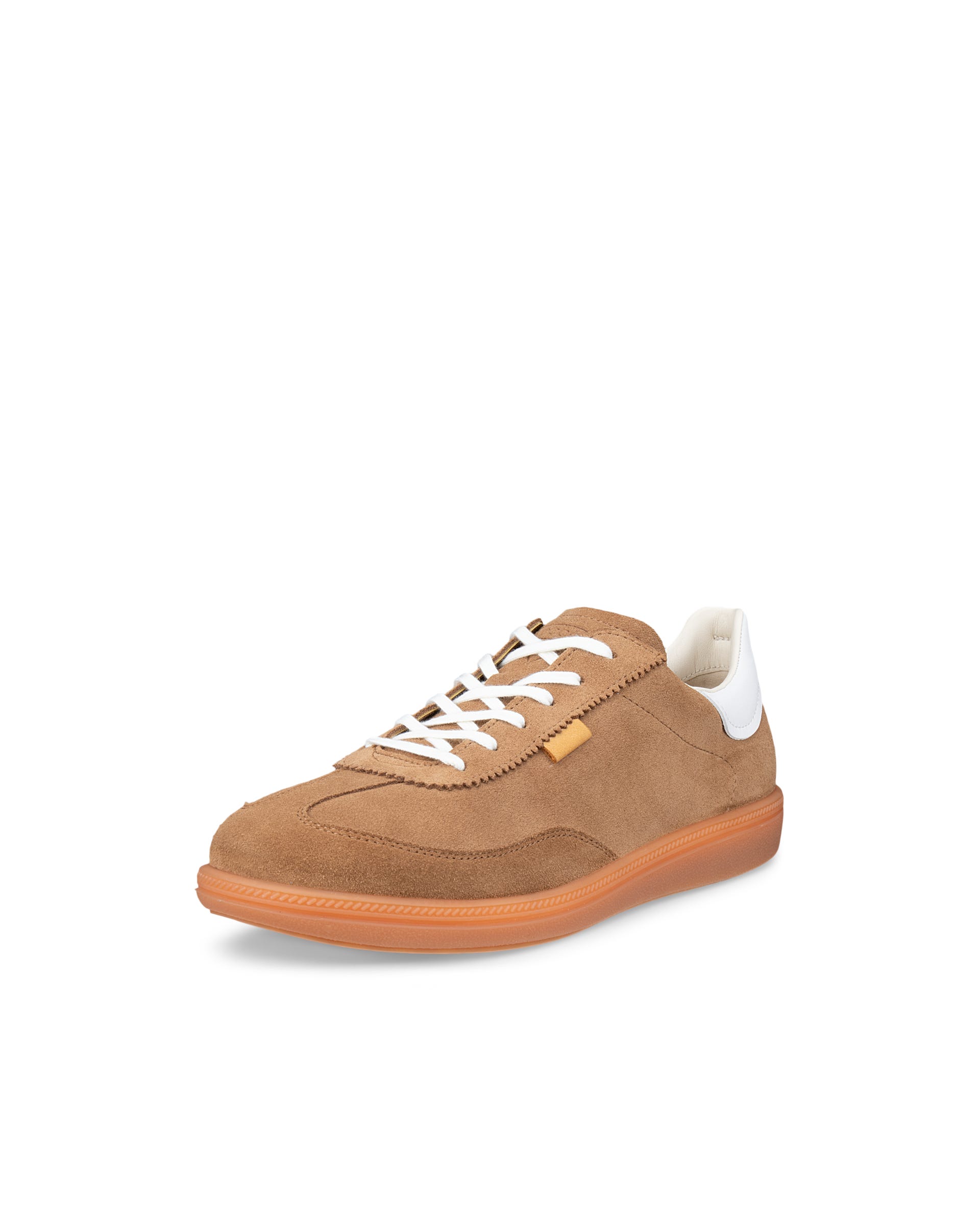 ECCO® SOFT 11 dames suède sneaker - Bruin - Main
