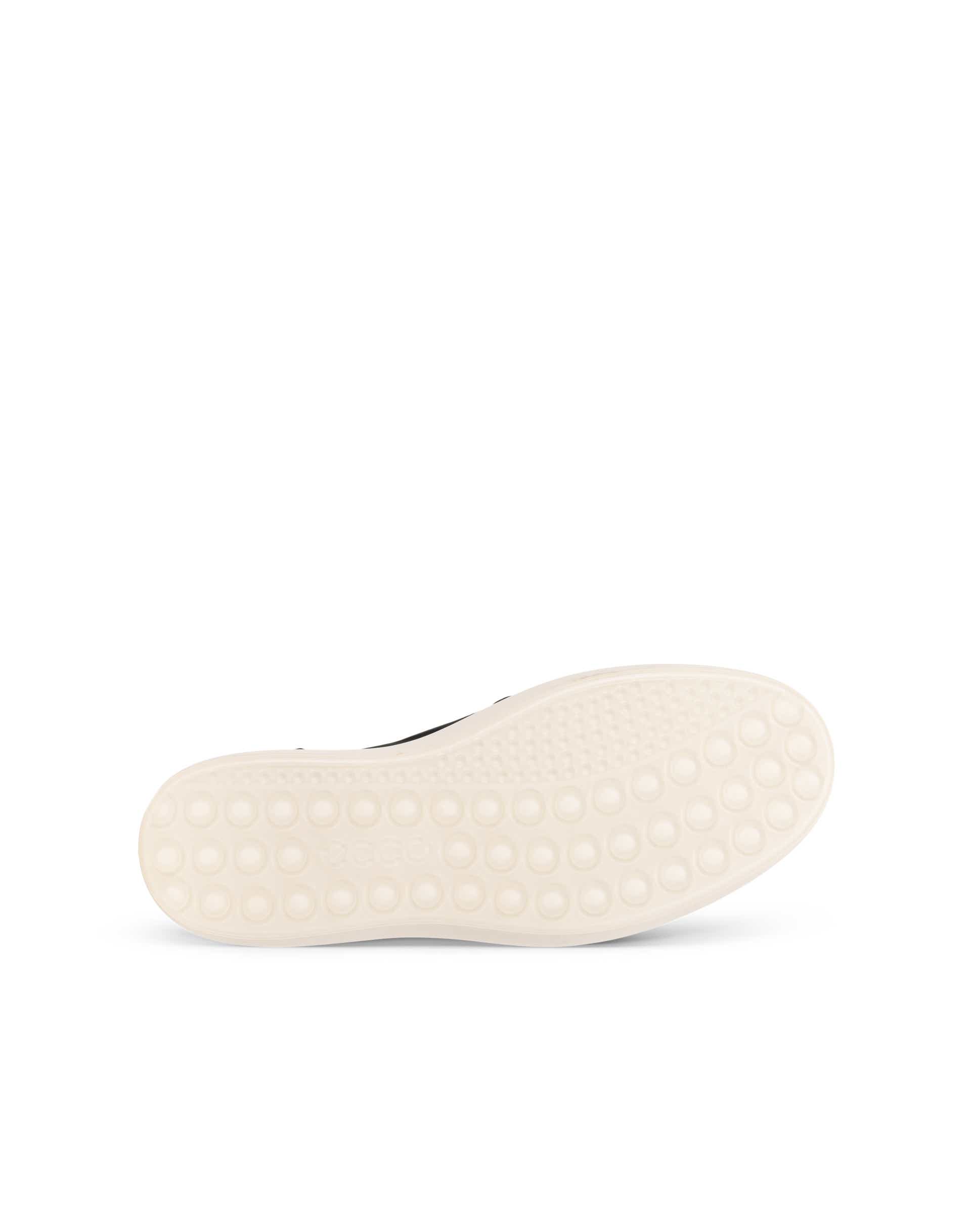 Men's ECCO® Soft 7 Nubuck Sneaker - Black - Sole