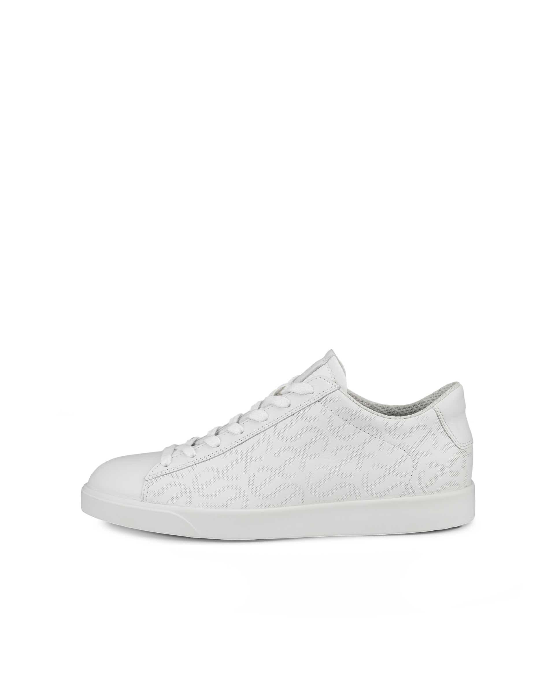 ECCO Street Lite ウィメンズ レザースニーカー - ホワイト - Outside