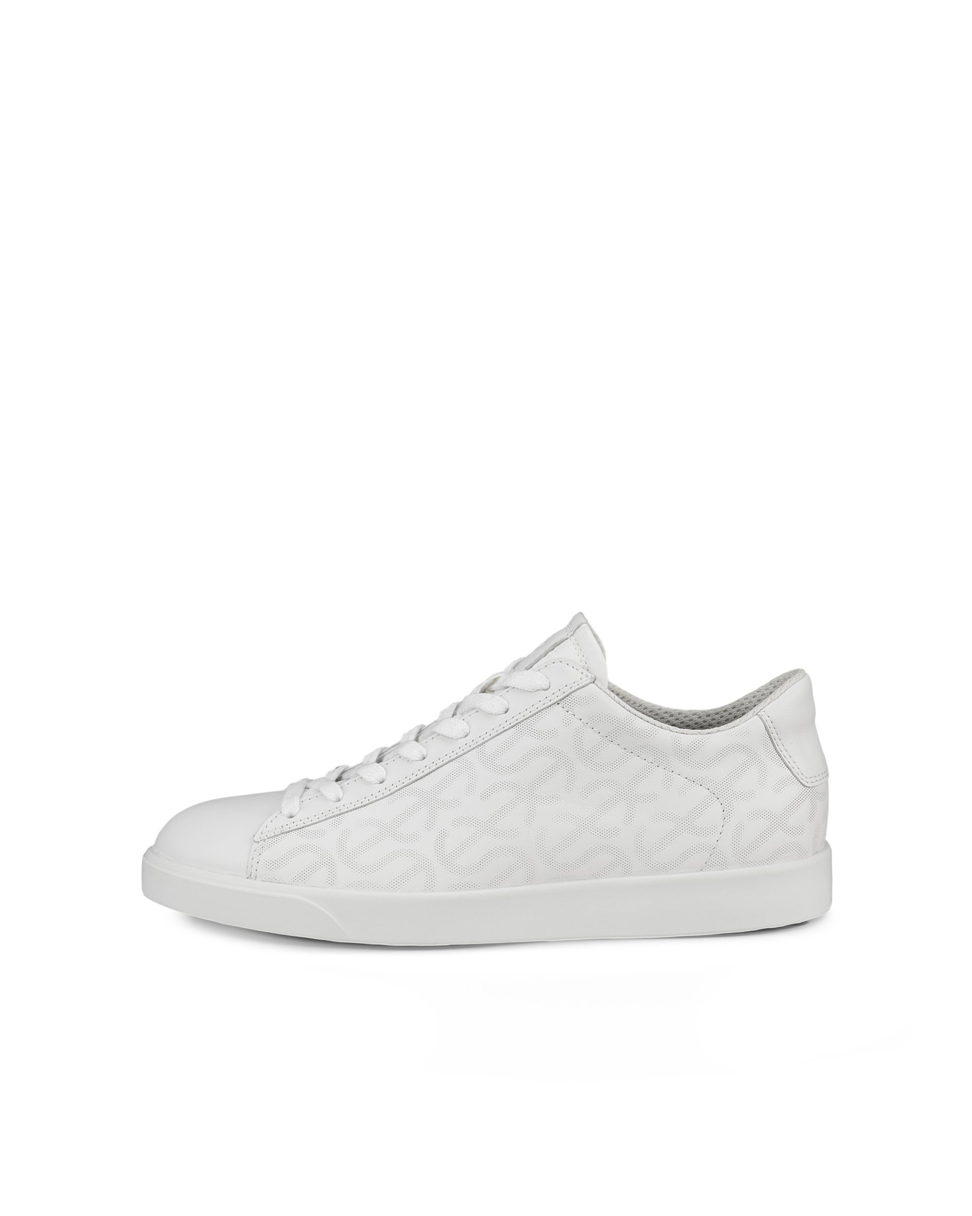 ECCO Street Lite ウィメンズ レザースニーカー - ホワイト - Outside