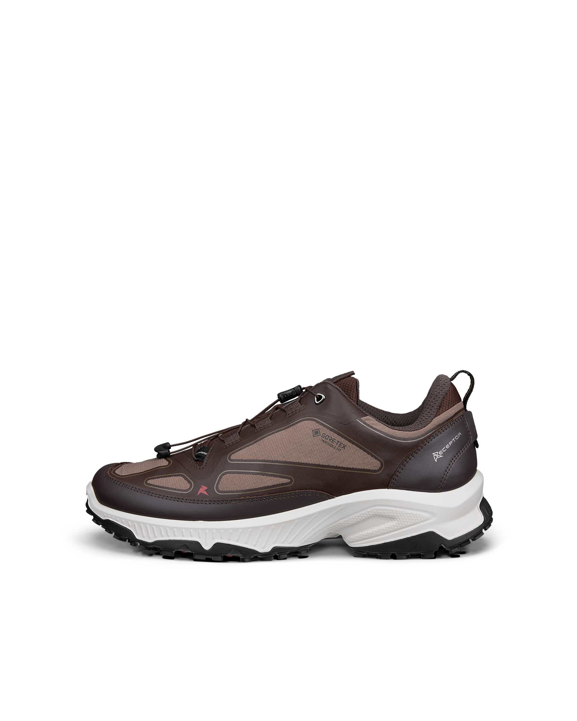 ECCO® RECEPTOR XP Textilsneaker med Gore-Tex för utomhusbruk herr - Brun - Outside