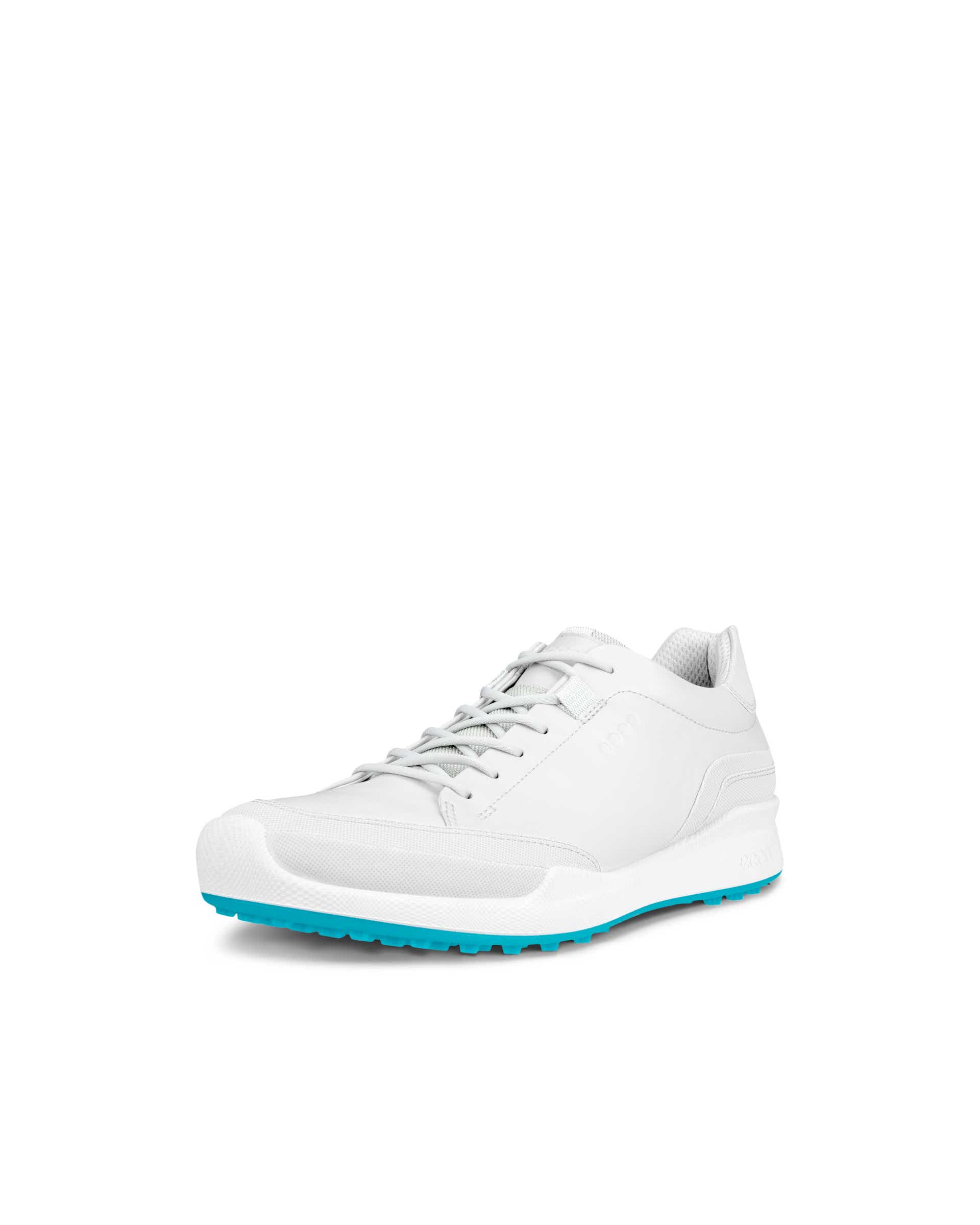 Men's ECCO® Golf Biom Hybrid Leather Golf Shoe - Grey - Main