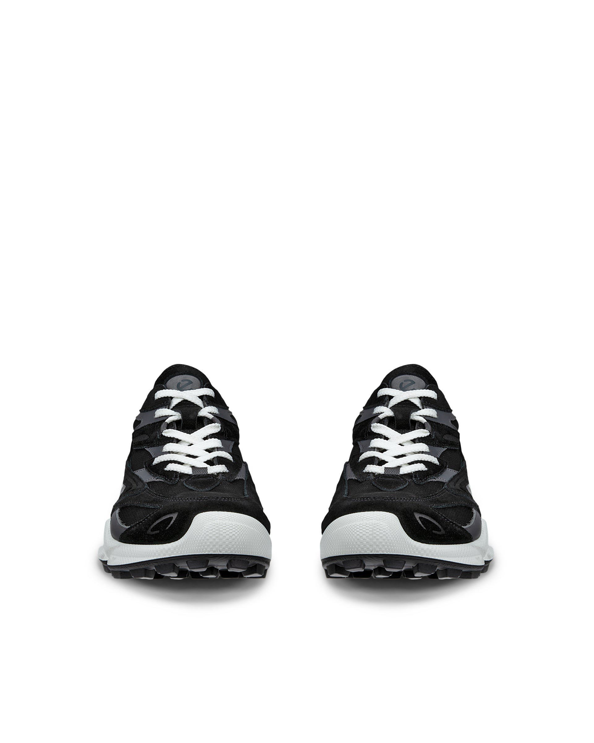 Moški ležerni čevlji iz semiša ECCO® BIOM C-TRAIL - Črna - Front pair