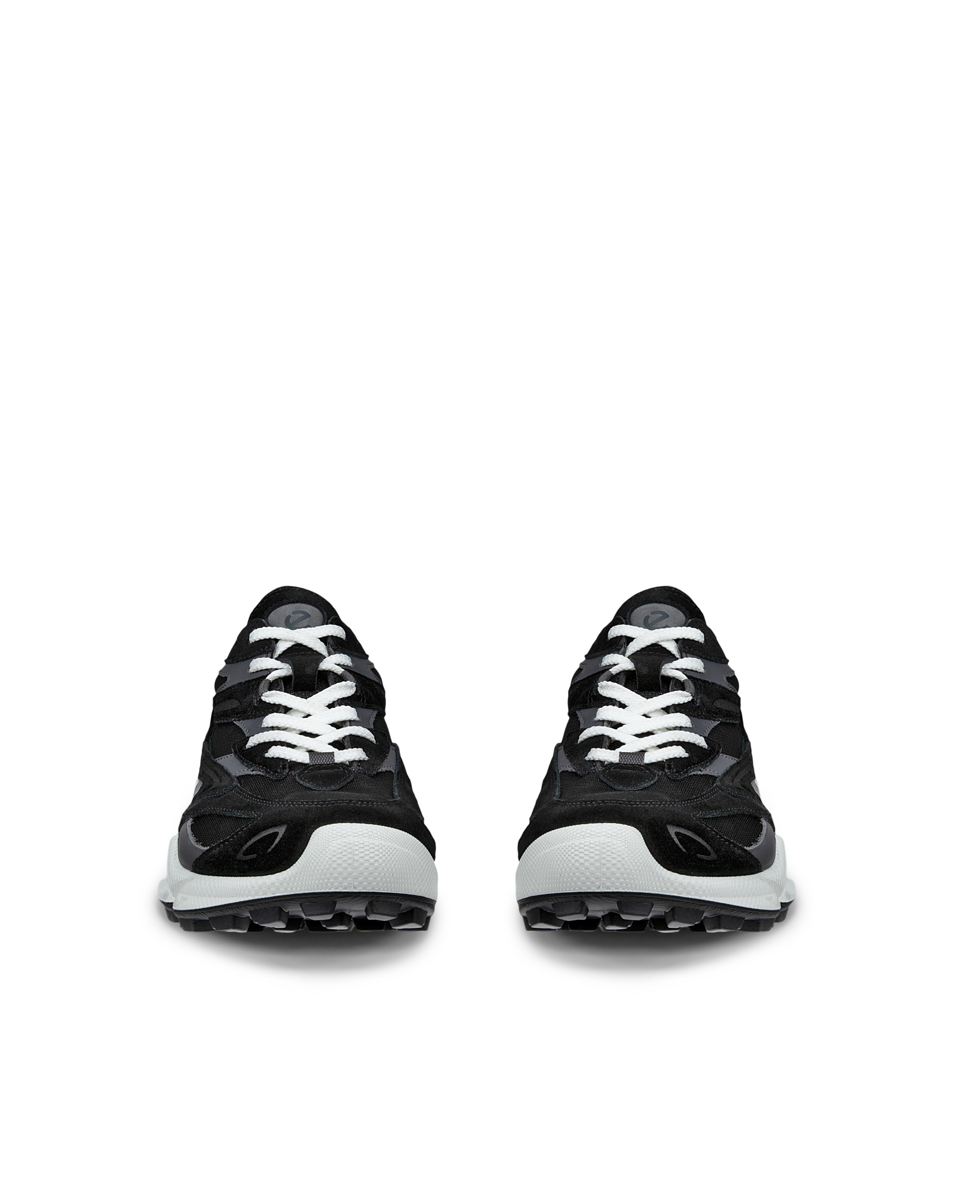 Pánské velurové tenisky ECCO® BIOM C-TRAIL - Černá - Front pair
