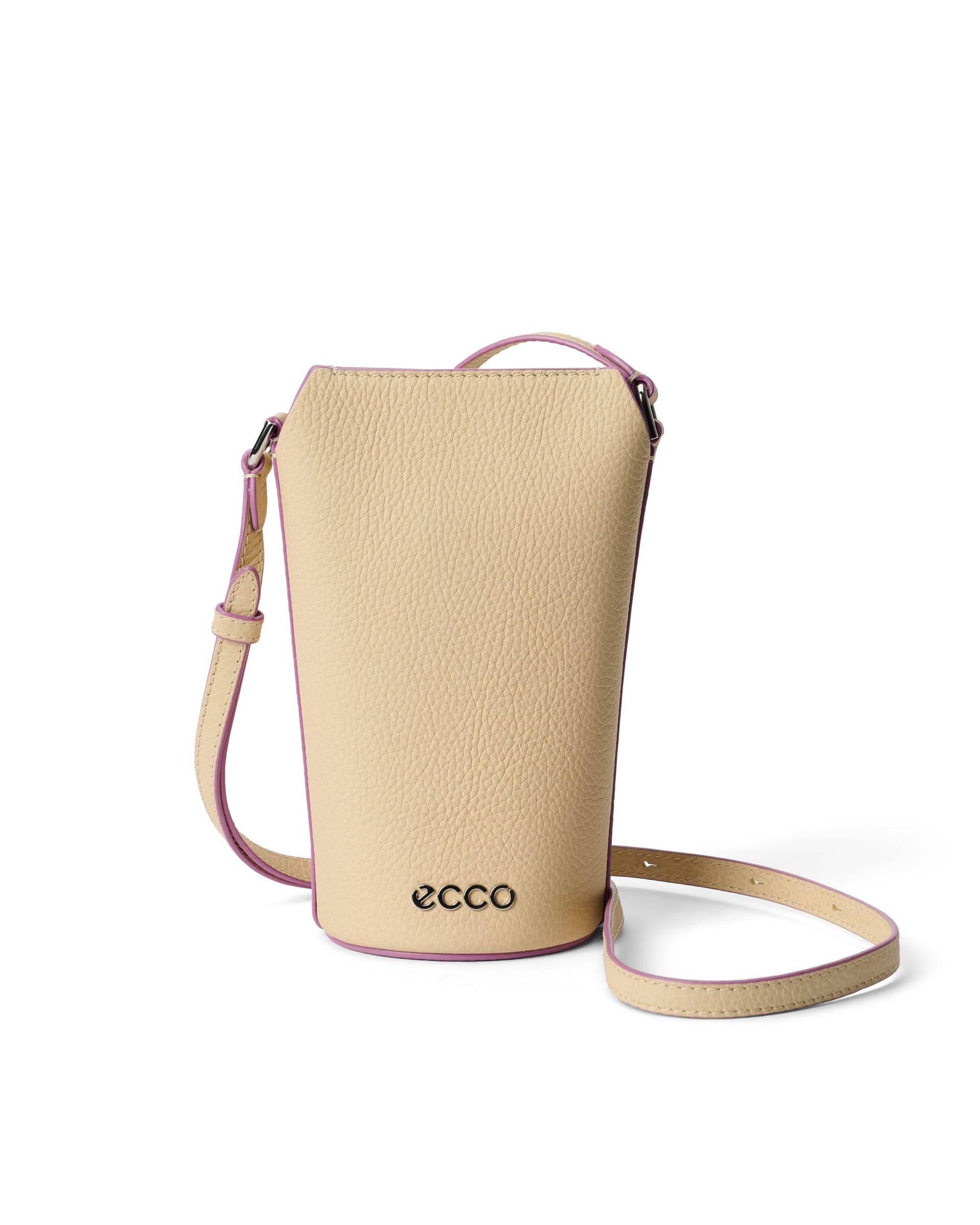 ECCO® Pot Leather Crossbody Bag - Yellow - Main