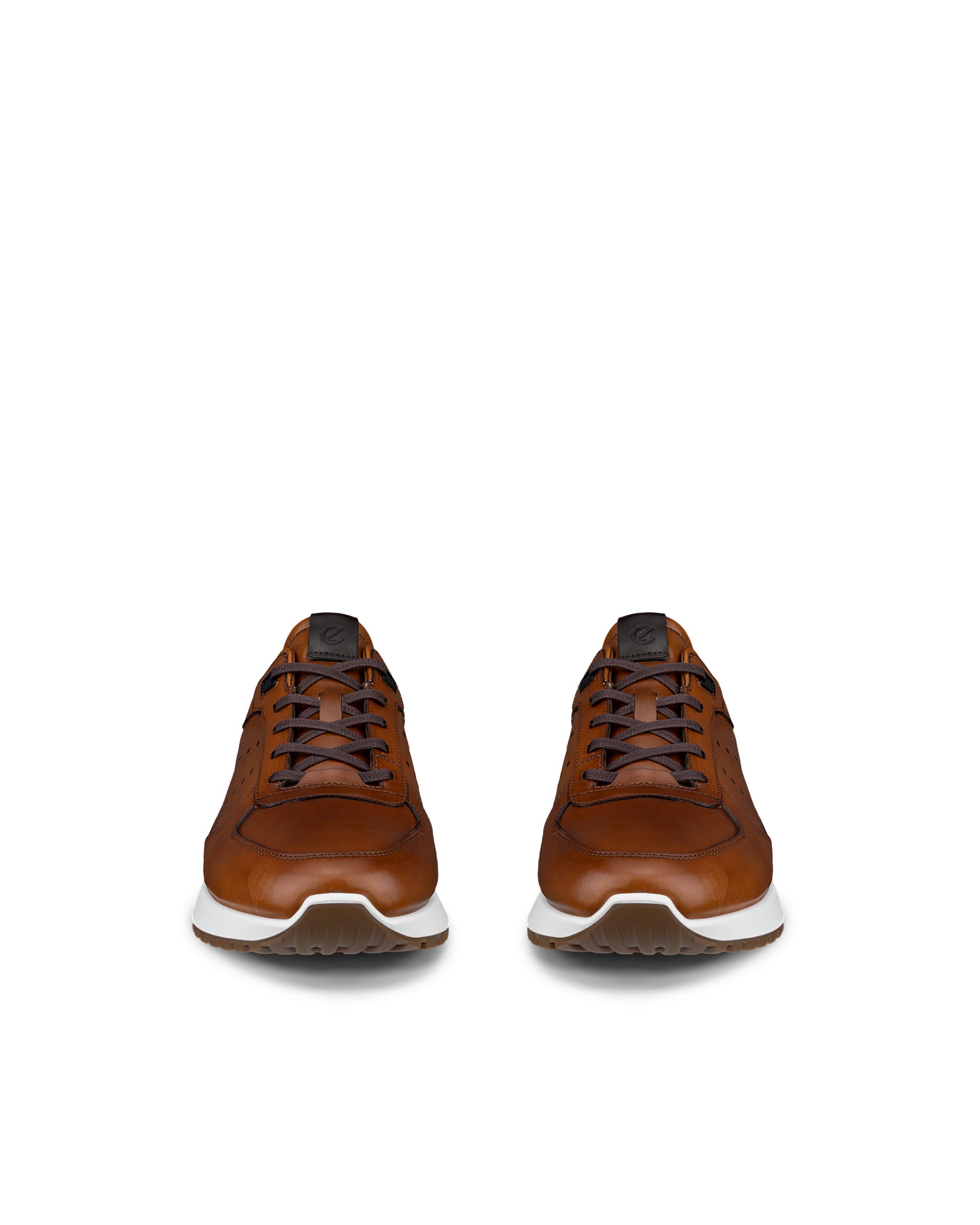 Men's ECCO® ASTIR NEO Leather Sneaker - Brown - Outside