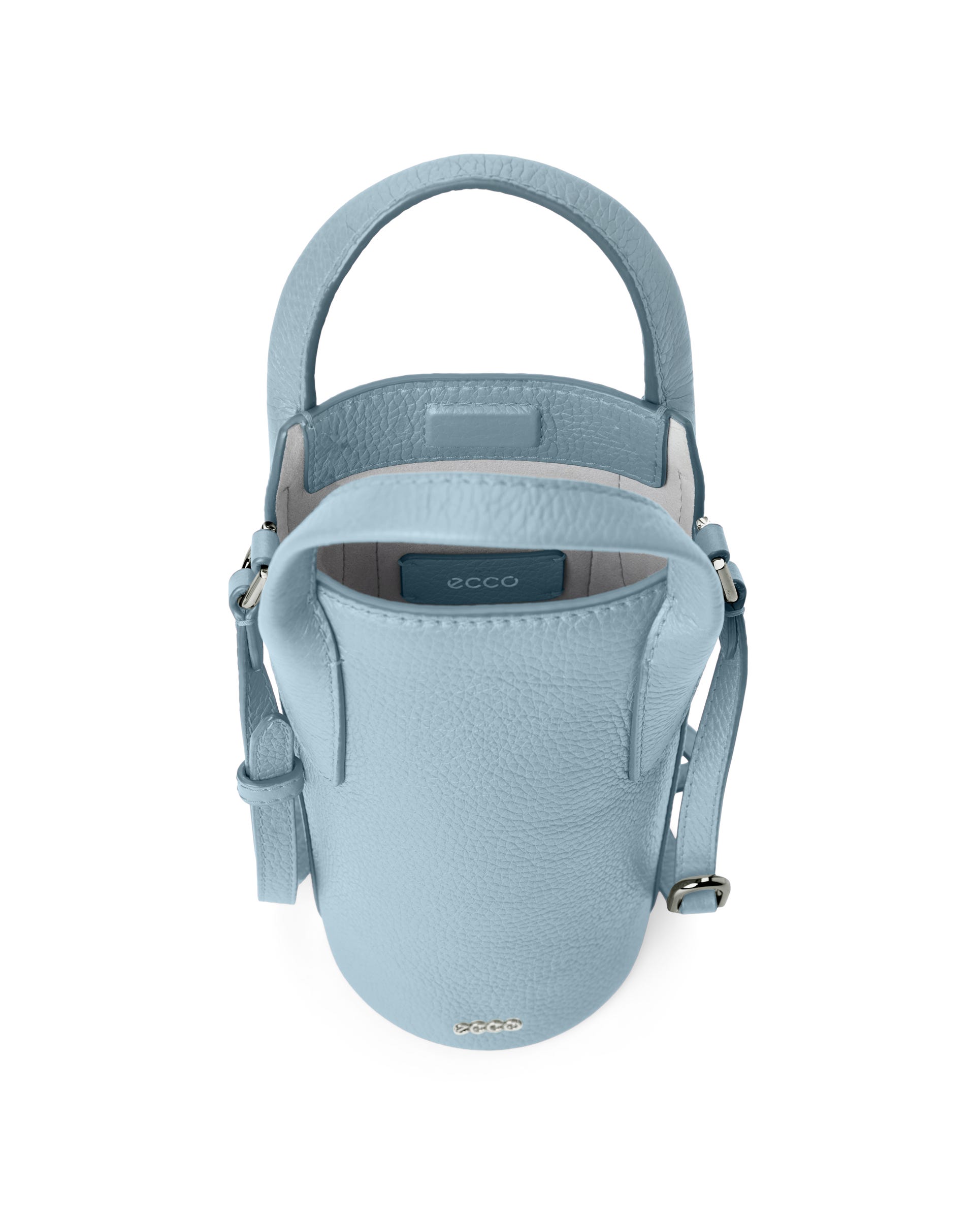 ECCO® POT Crossbody Bag - Blue - Inside