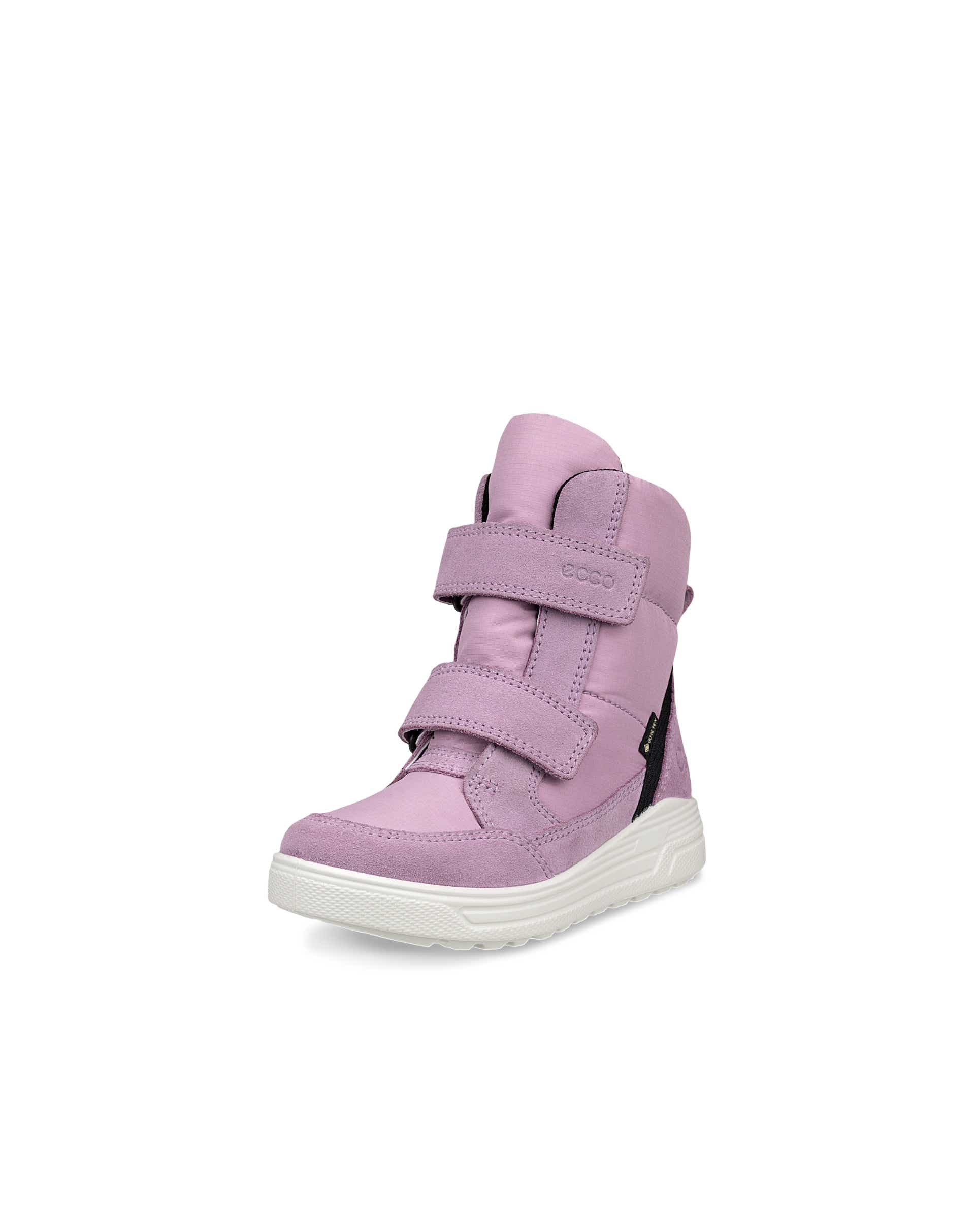 Kids' ECCO® Urban Snowboarder Suede Gore-Tex Winter Boot - Purple - Main