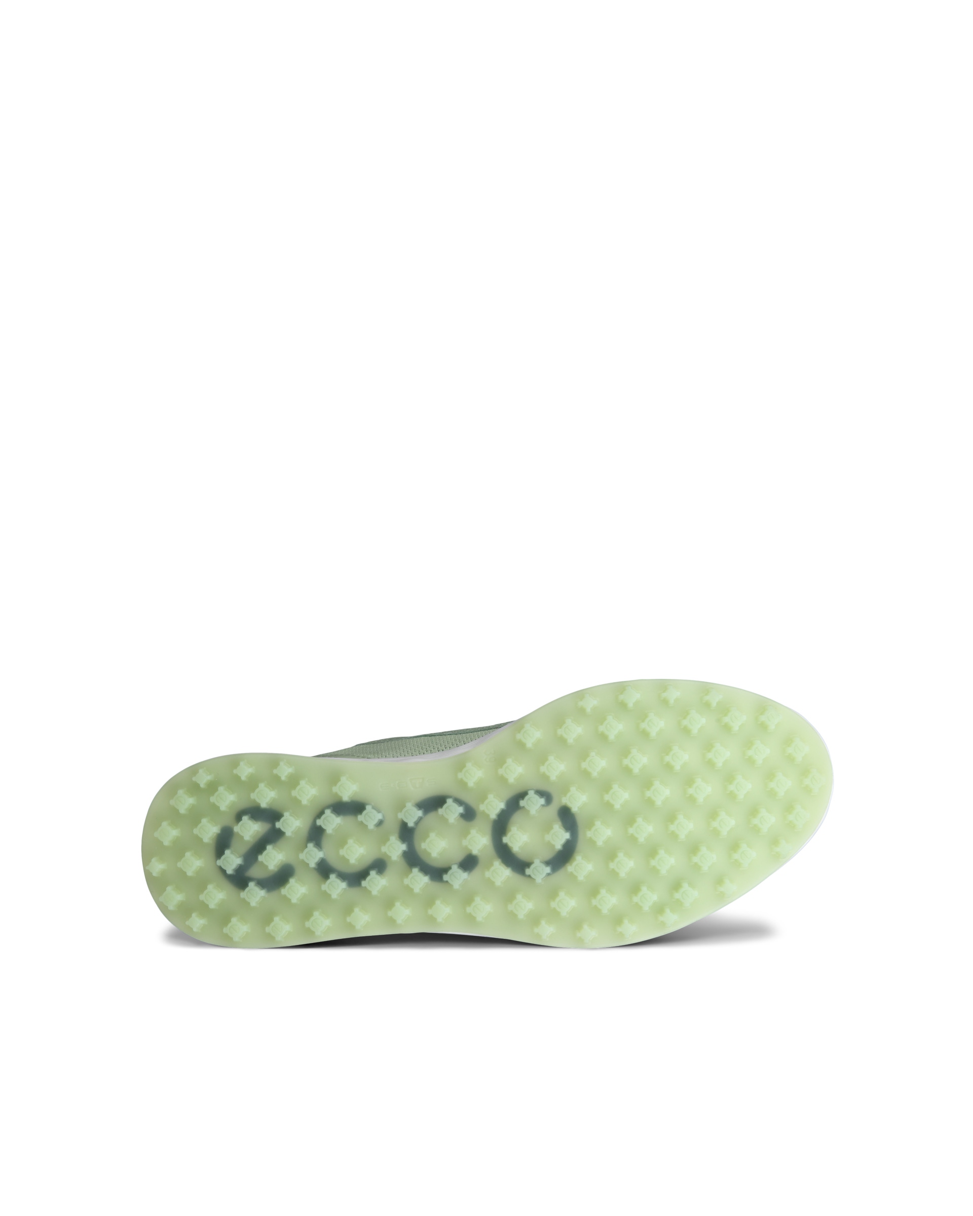 Women's ECCO® Golf S-Casual Leather Waterproof Golf Shoe - Green - Sole