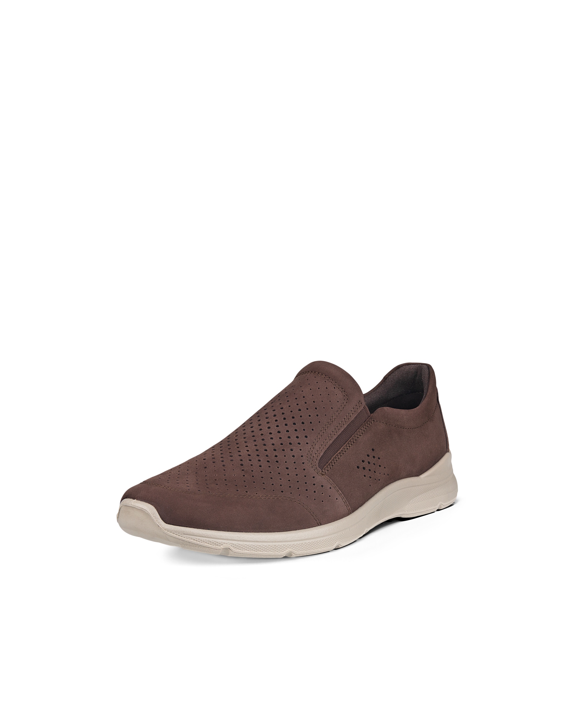 ECCO® Irving chaussures sans lacet en cuir pour homme - Brun - Main