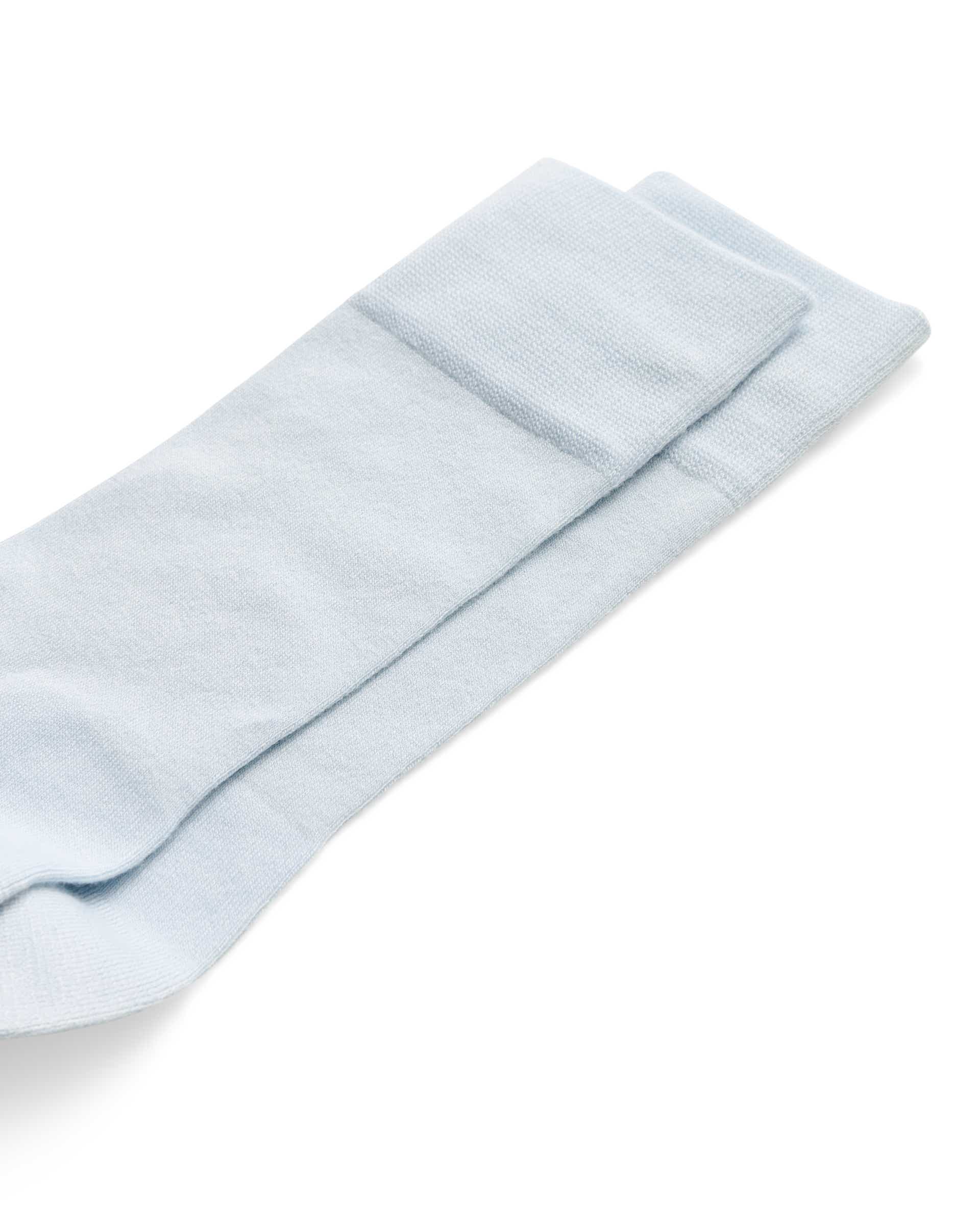 Unisex ECCO® CLASSIC SOFT Mid-Cut Socks - Blue - Detail-1