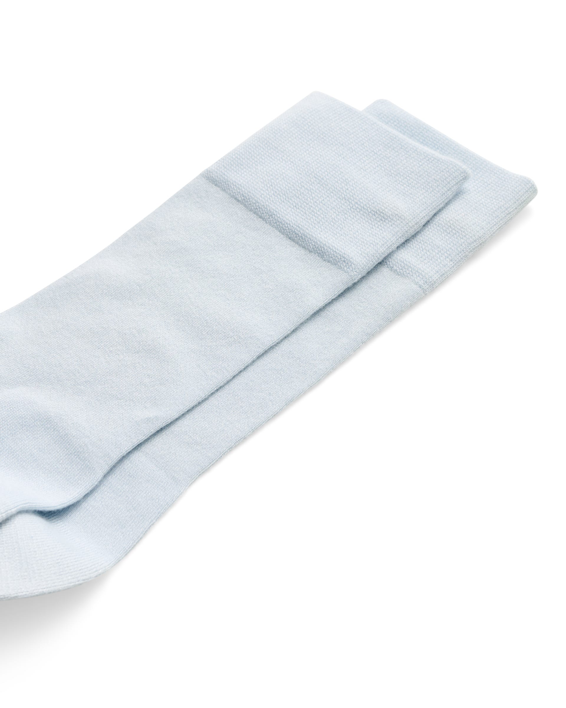 Unisex ECCO® CLASSIC SOFT Mid-Cut Socks - Blue - Detail-1