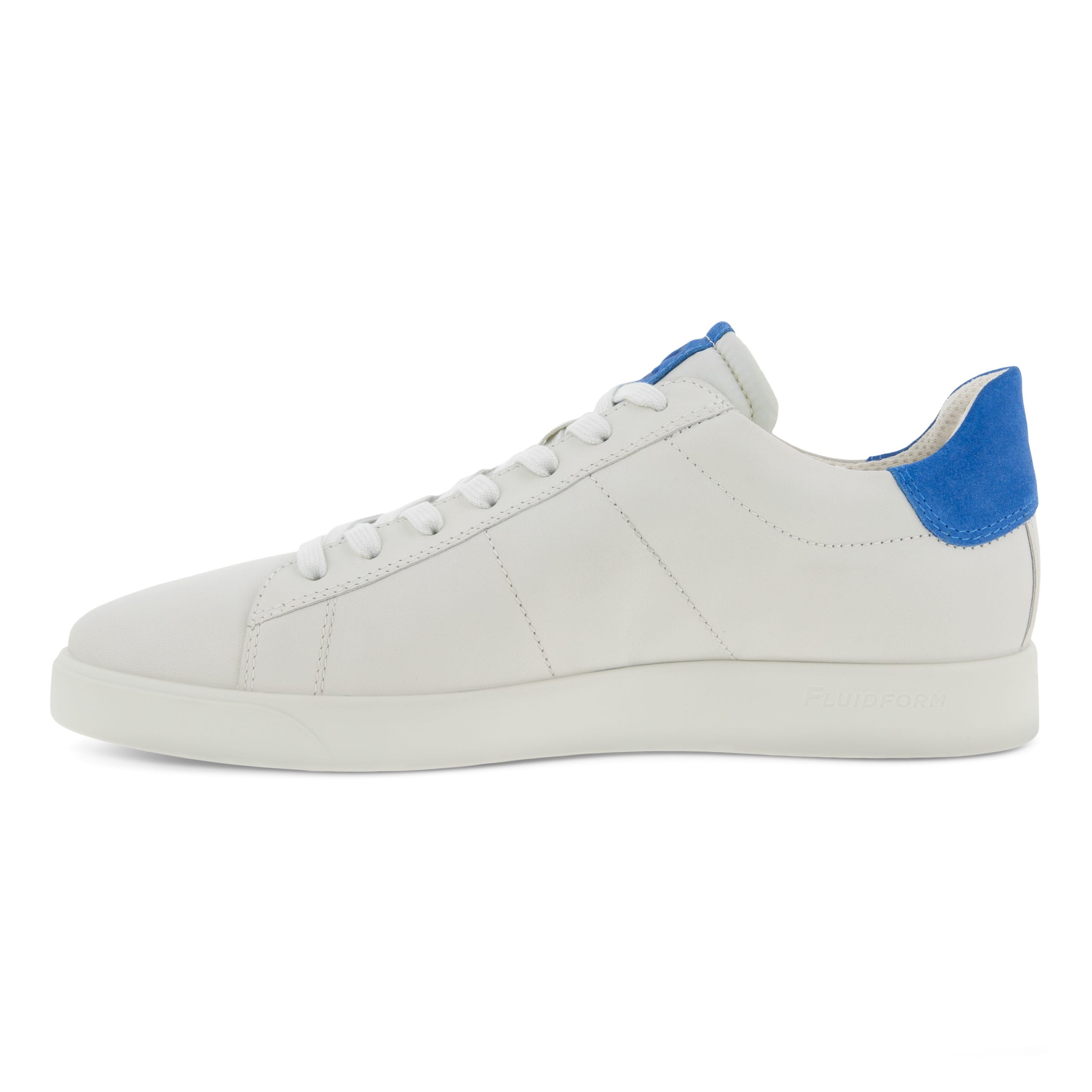 Men's ECCO® Street Lite Leather Sneaker - White - Inside