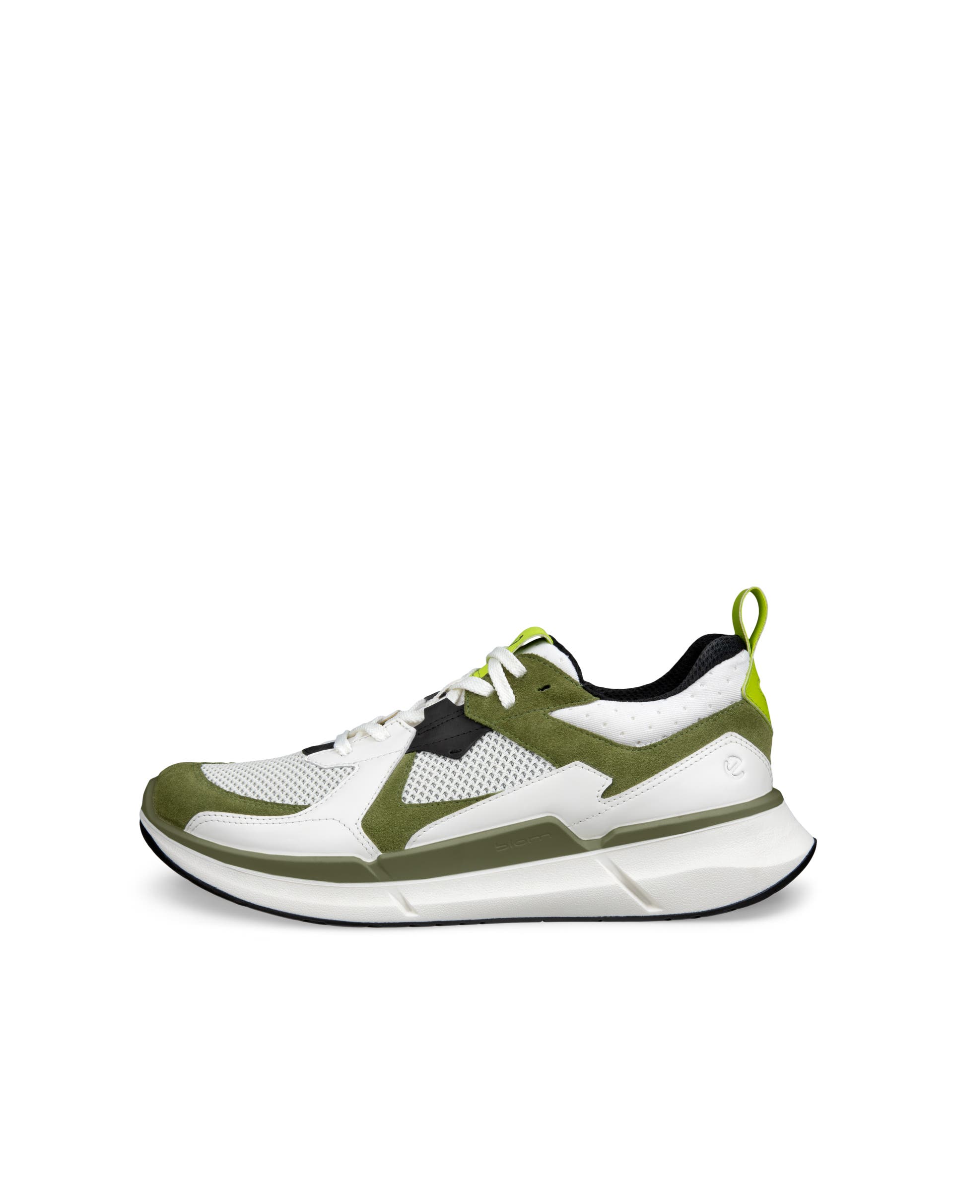 Men's ECCOยฎ Biom 2.2 Suede Sneaker - Green - Outside
