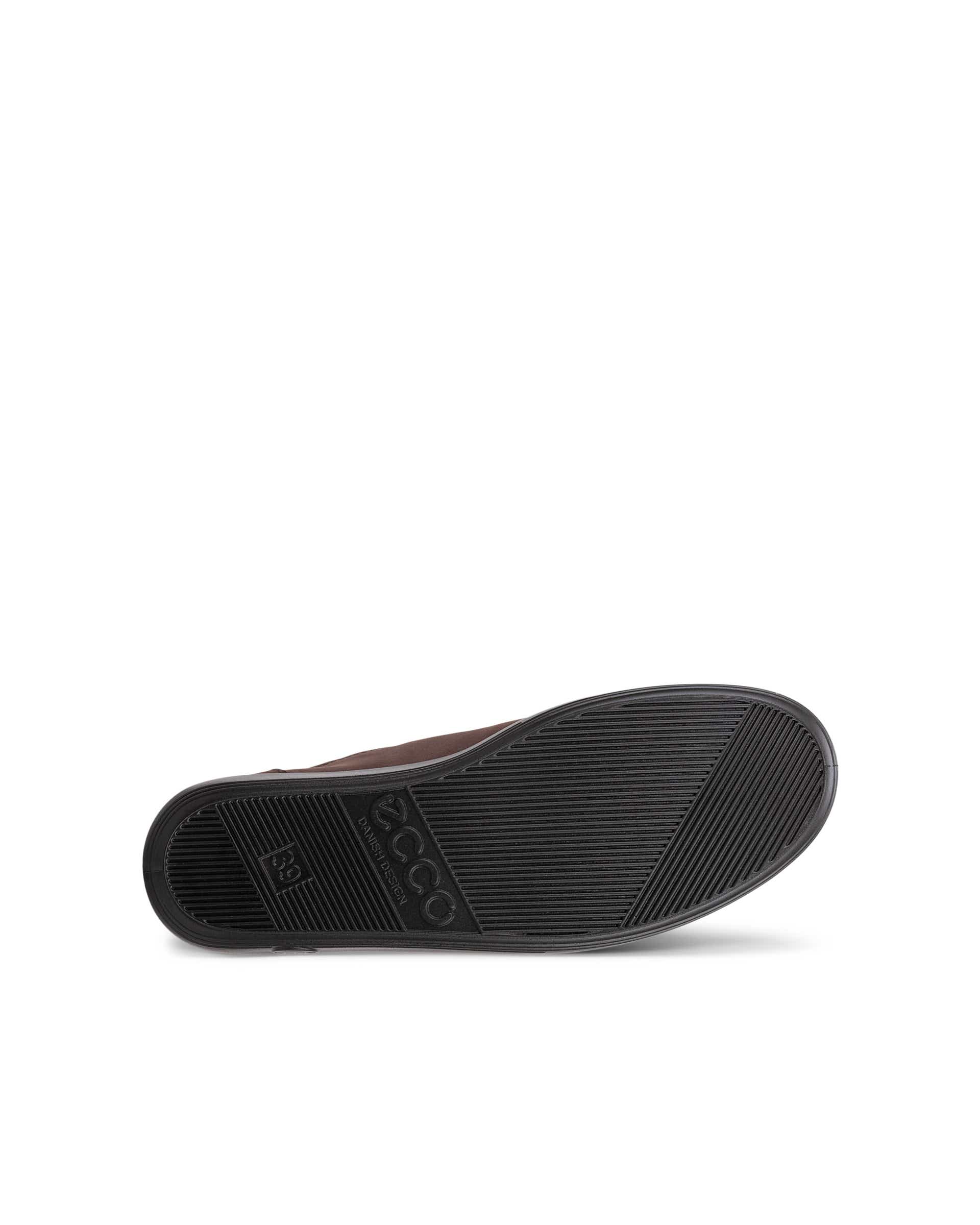 Sapatos atacadores nobuck mulher ECCO® SOFT 2.0 - Castanho - Sole