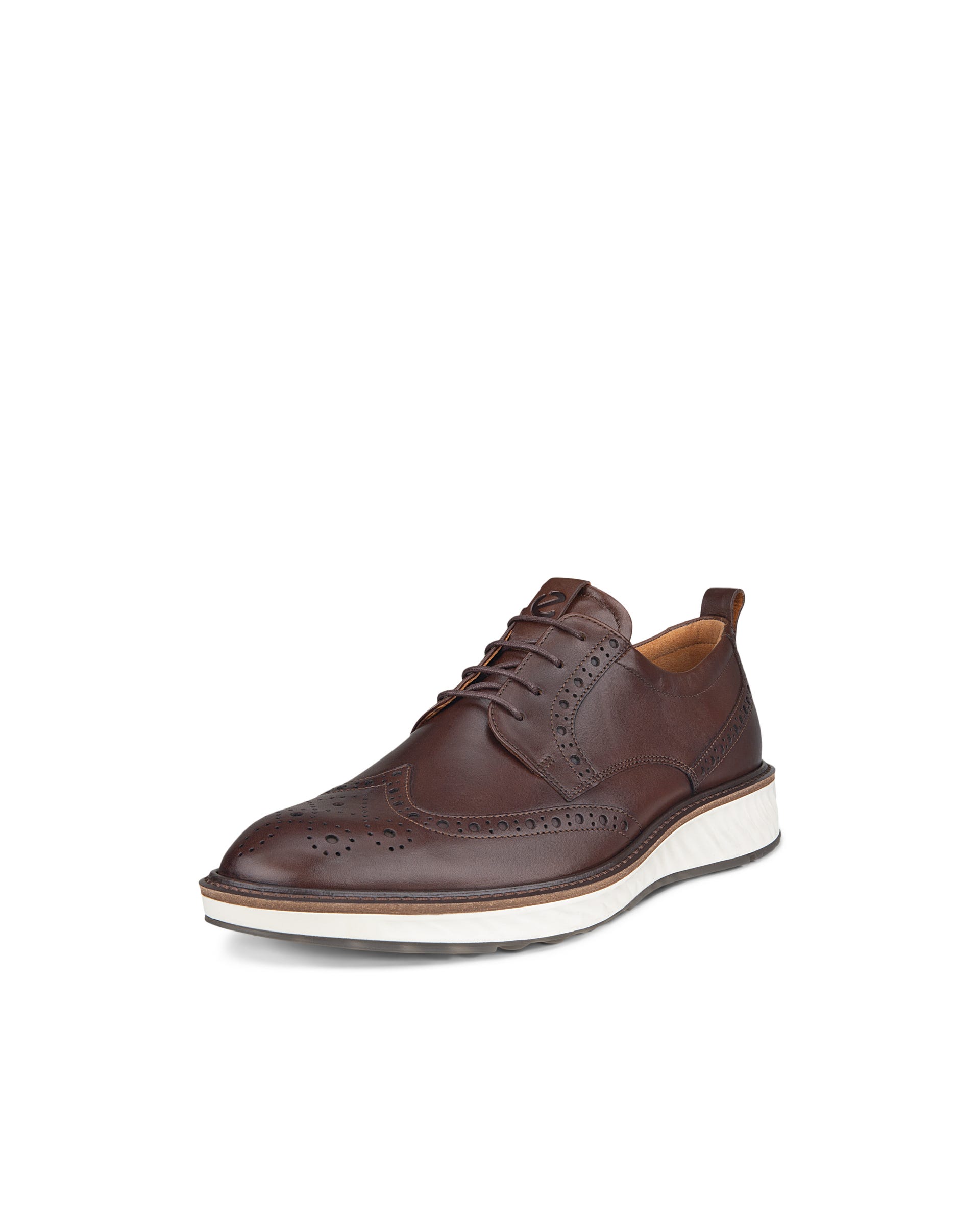 極美品 ecco エコー ST.1 HYBRID ウィングチップ ビジネス Men's ECCO® St.1 Hybrid Leather Wingtip Derby Shoe | Brown