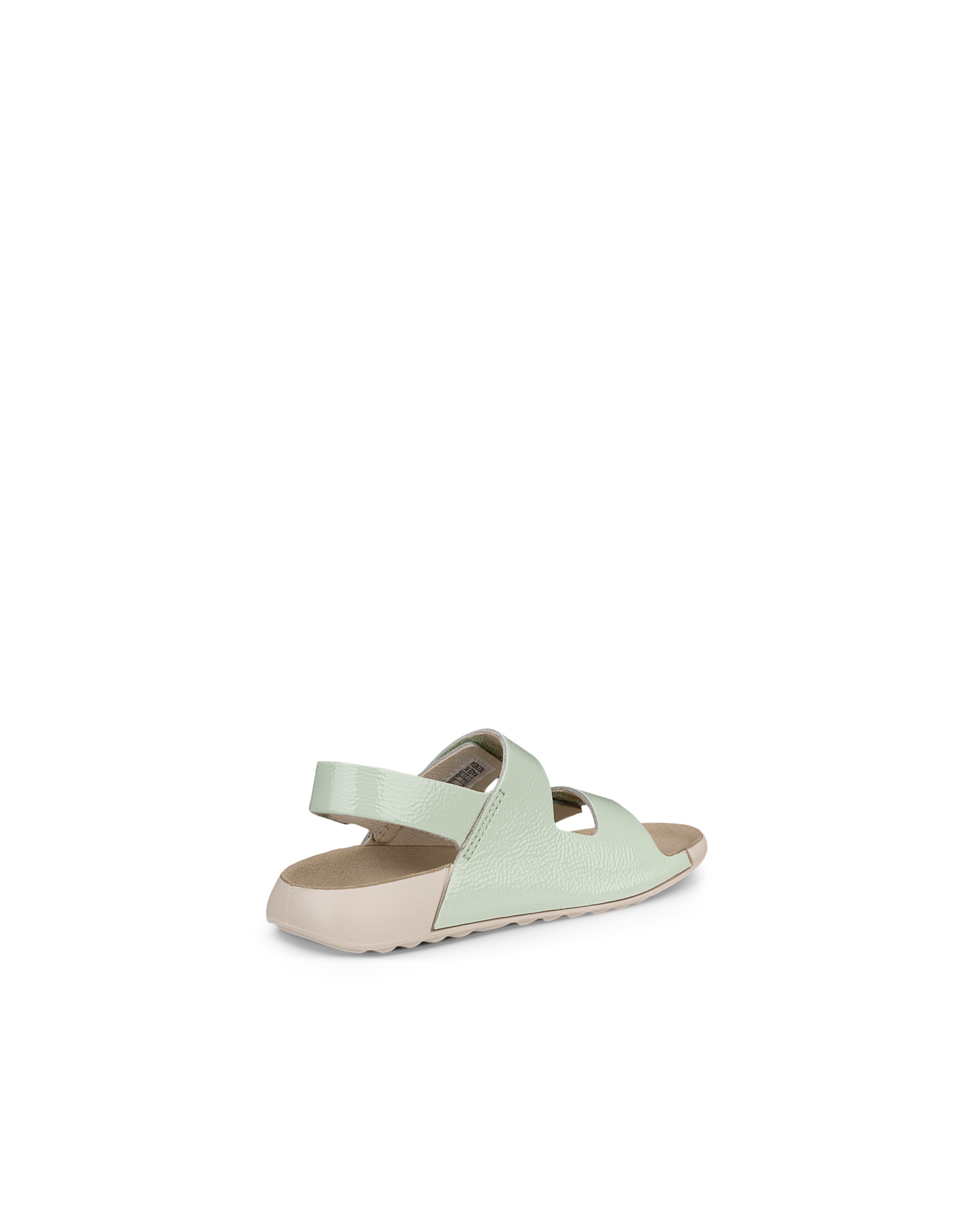 Kids' ECCOยฎ Cozmo Leather Two Strap Sandal - Green - Back