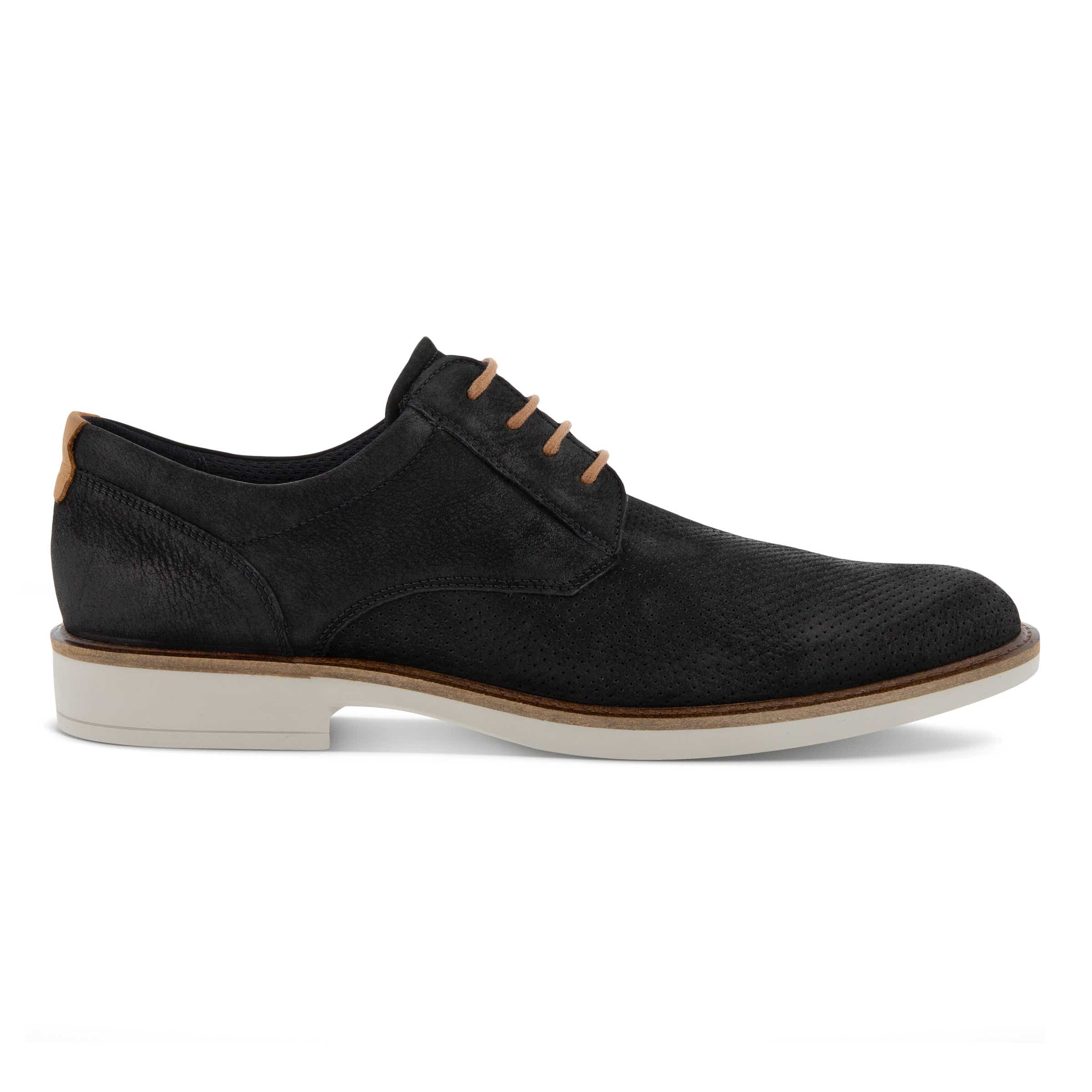 ECCO Biarritz Men's Derby Shoe - Black - Outside