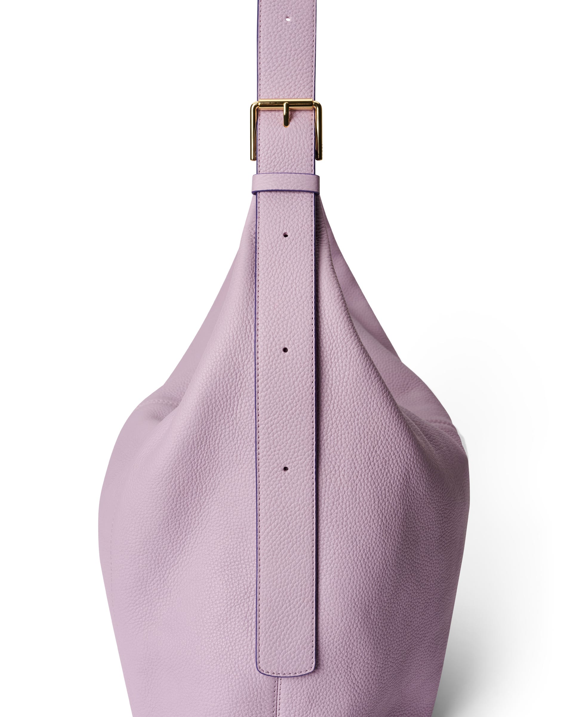 ECCO Hobo Large Soft Pebbled レザーホーボーバッグ - パープル - Detail-2