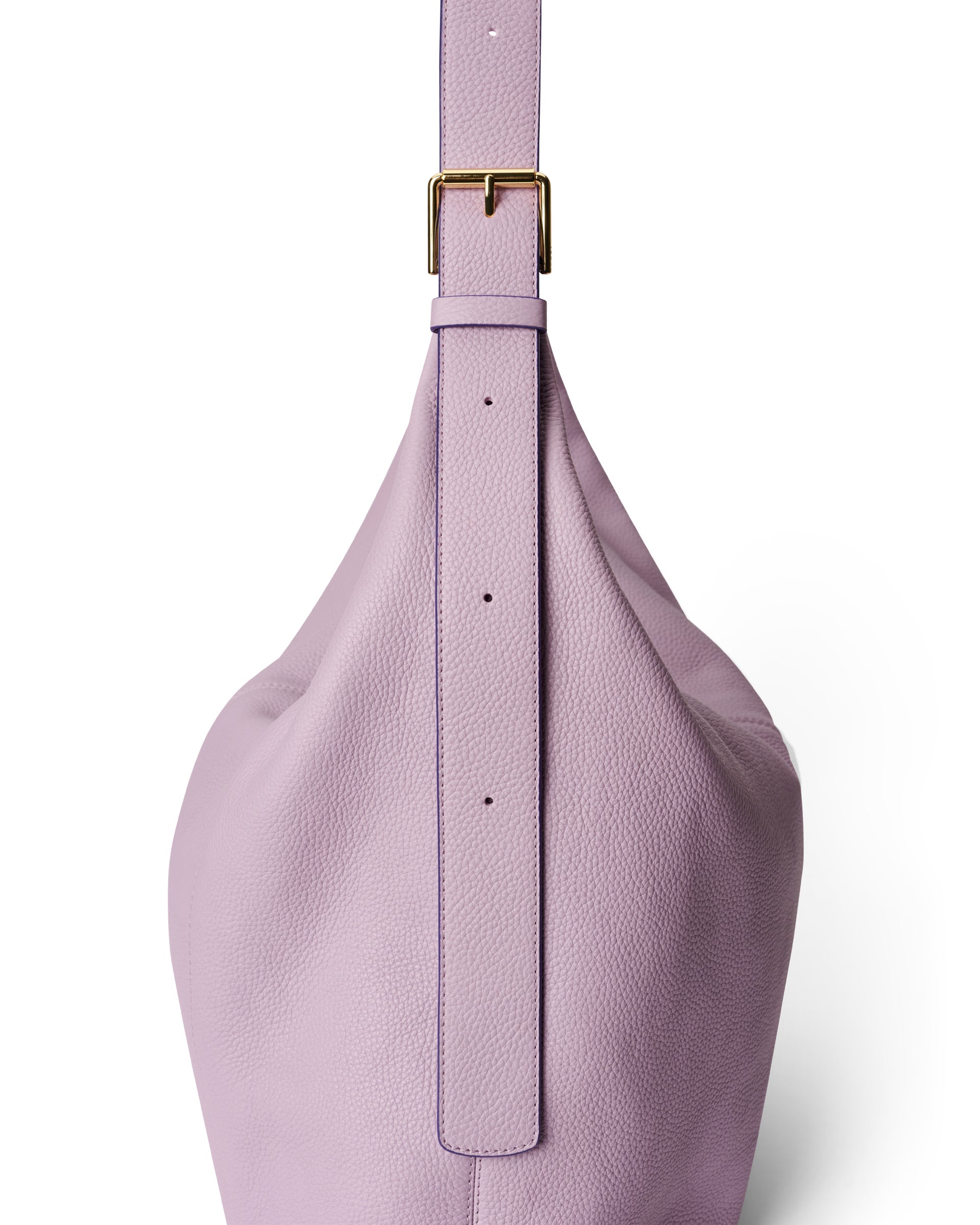 ECCO Hobo Large Soft Pebbled レザーホーボーバッグ - パープル - Detail-2