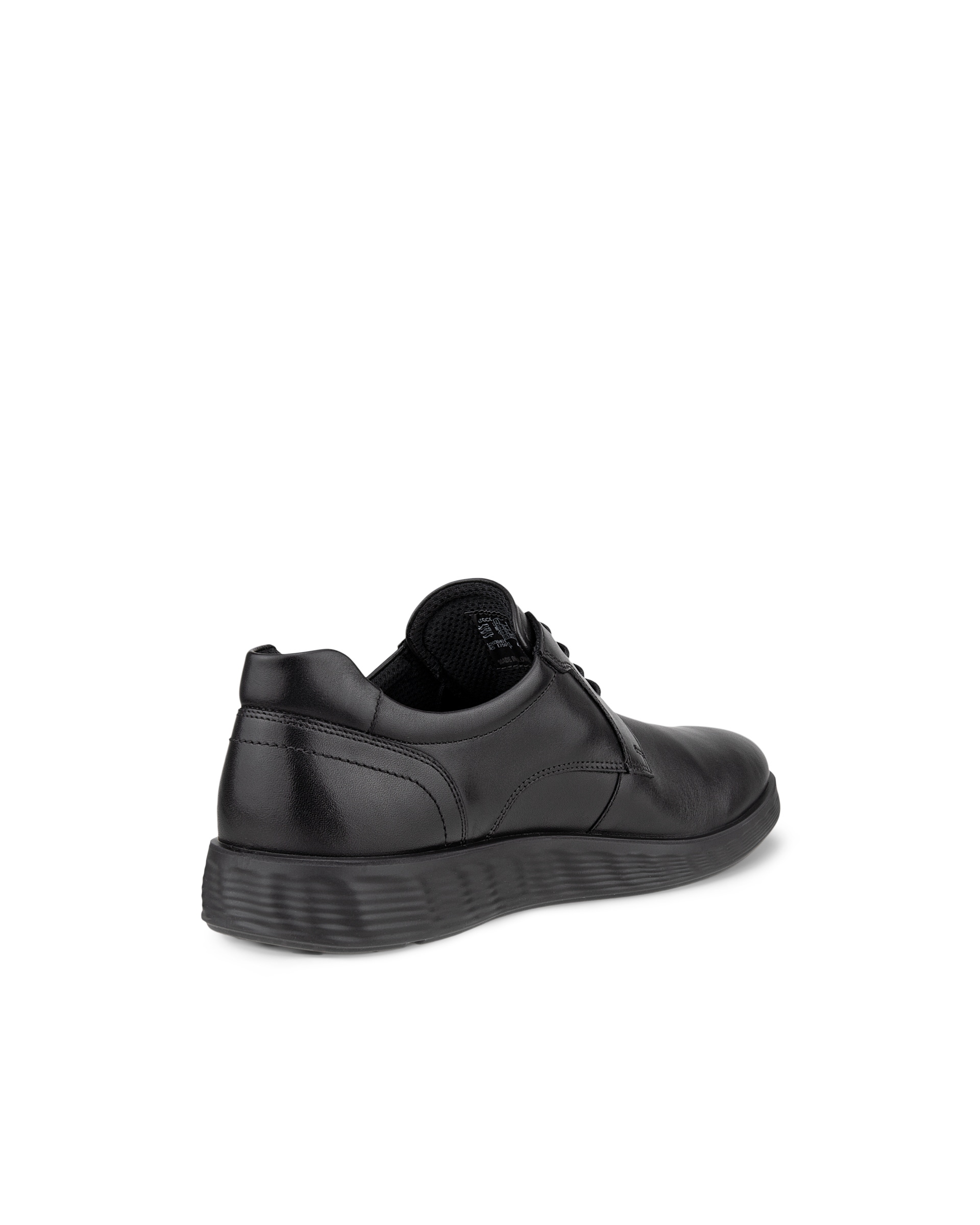 ECCO® S Lite Hybrid derbies cuir pour homme - Noir - Back