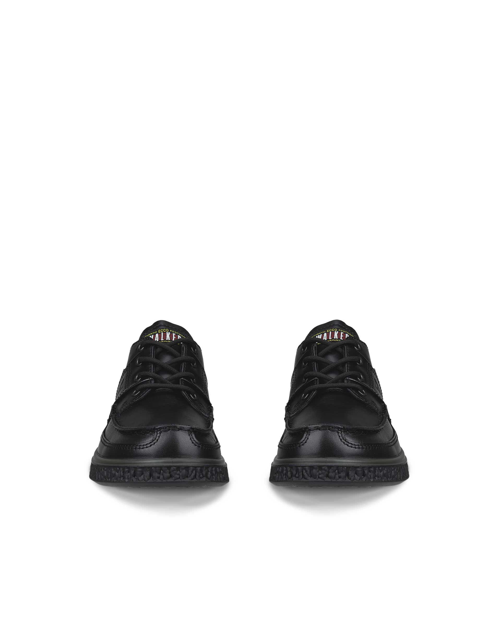 Miesten ECCO® WALKER 3.0 nahkainen Gore-Tex -kenkä mokkasiinisaumalla - Musta - Front pair