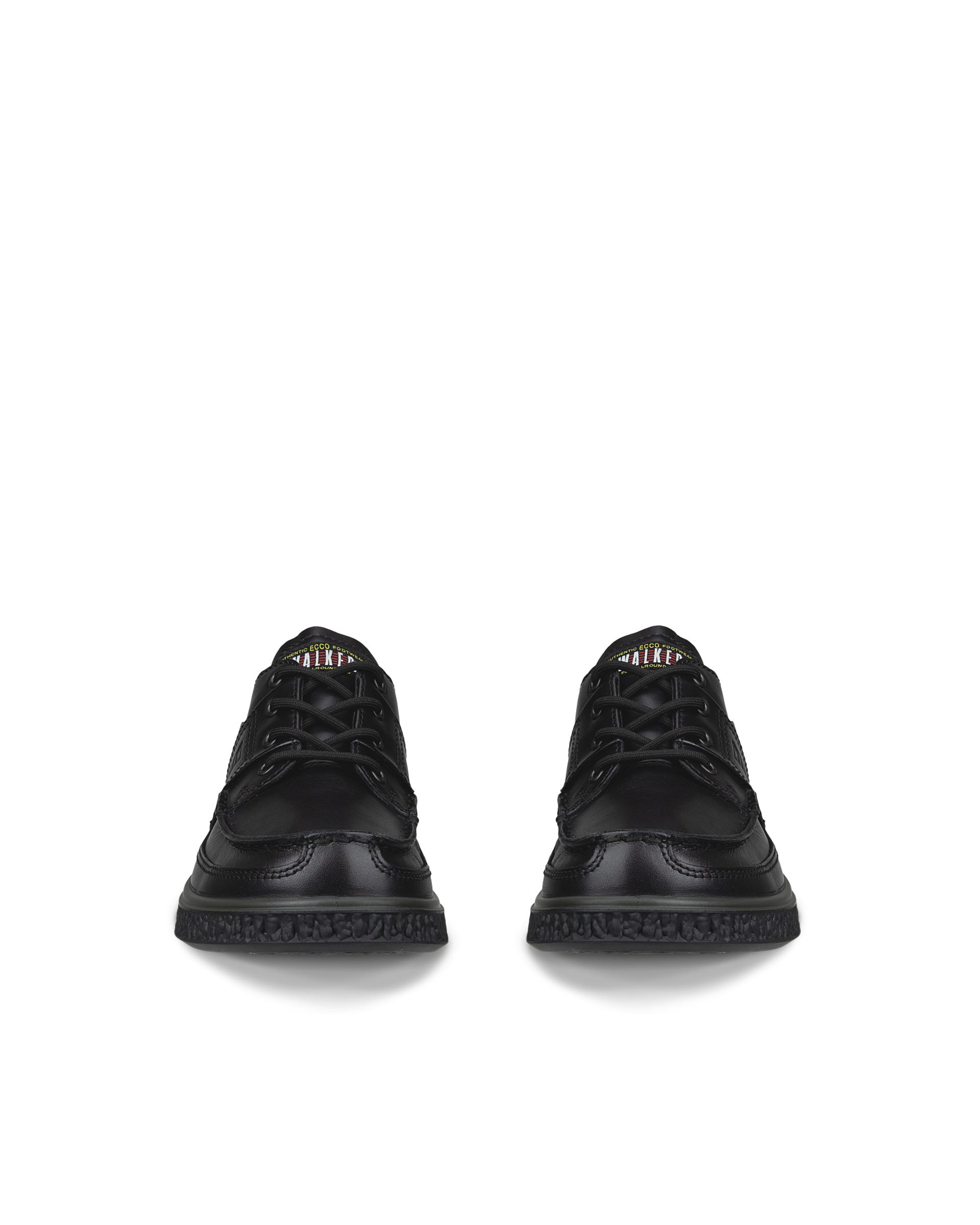 Miesten ECCO® WALKER 3.0 nahkainen Gore-Tex -kenkä mokkasiinisaumalla - Musta - Front pair
