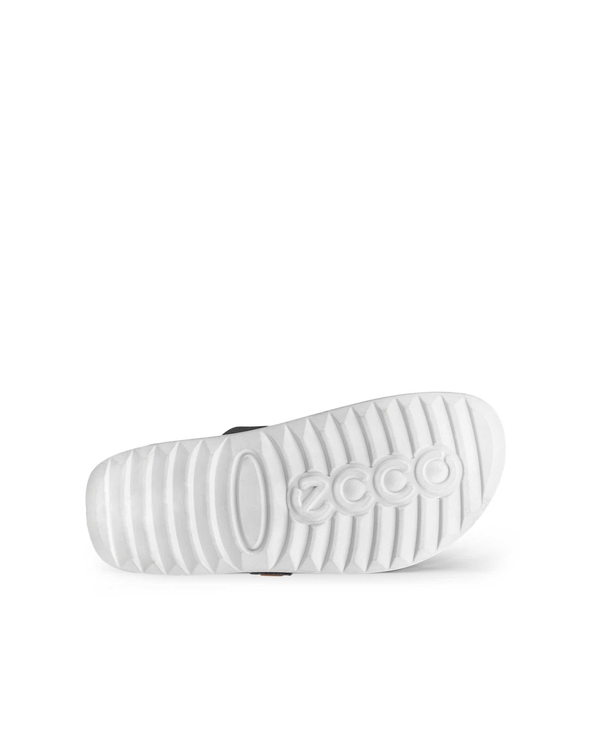ECCO Cozmo Sandal 60 メンズ レザー2ストラップサンダル - グレー - Sole
