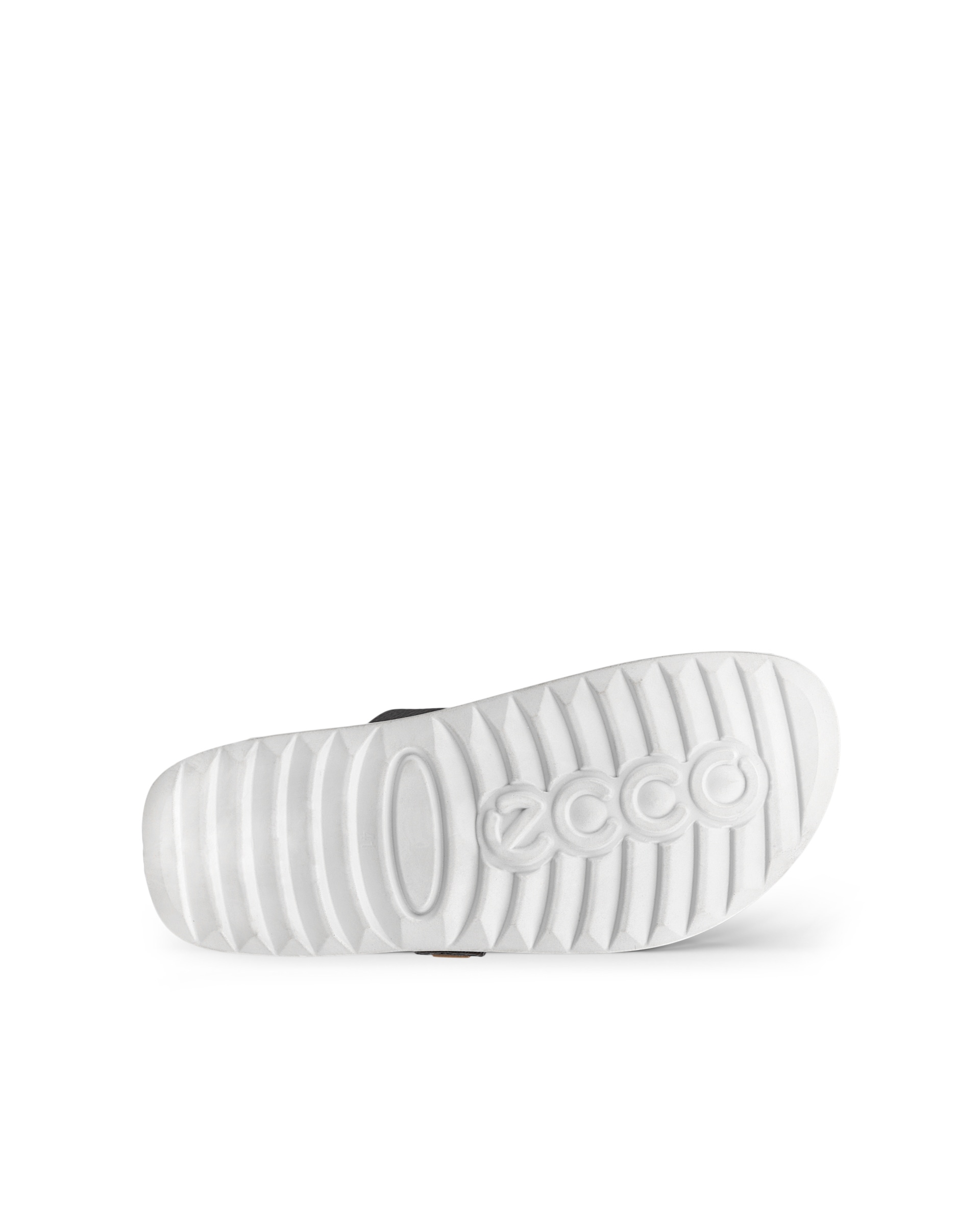 ECCO Cozmo Sandal 60 メンズ レザー2ストラップサンダル - グレー - Sole