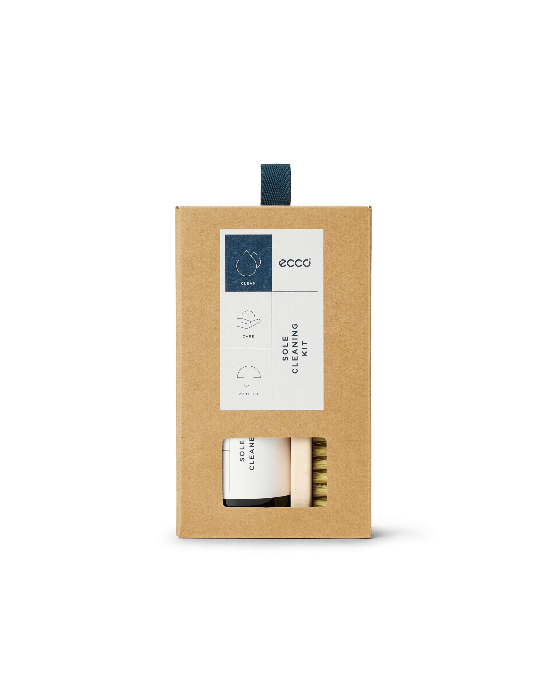 Sada na čištění podešví ECCO® Sole Cleaning Kit - Bílá - Detail-1