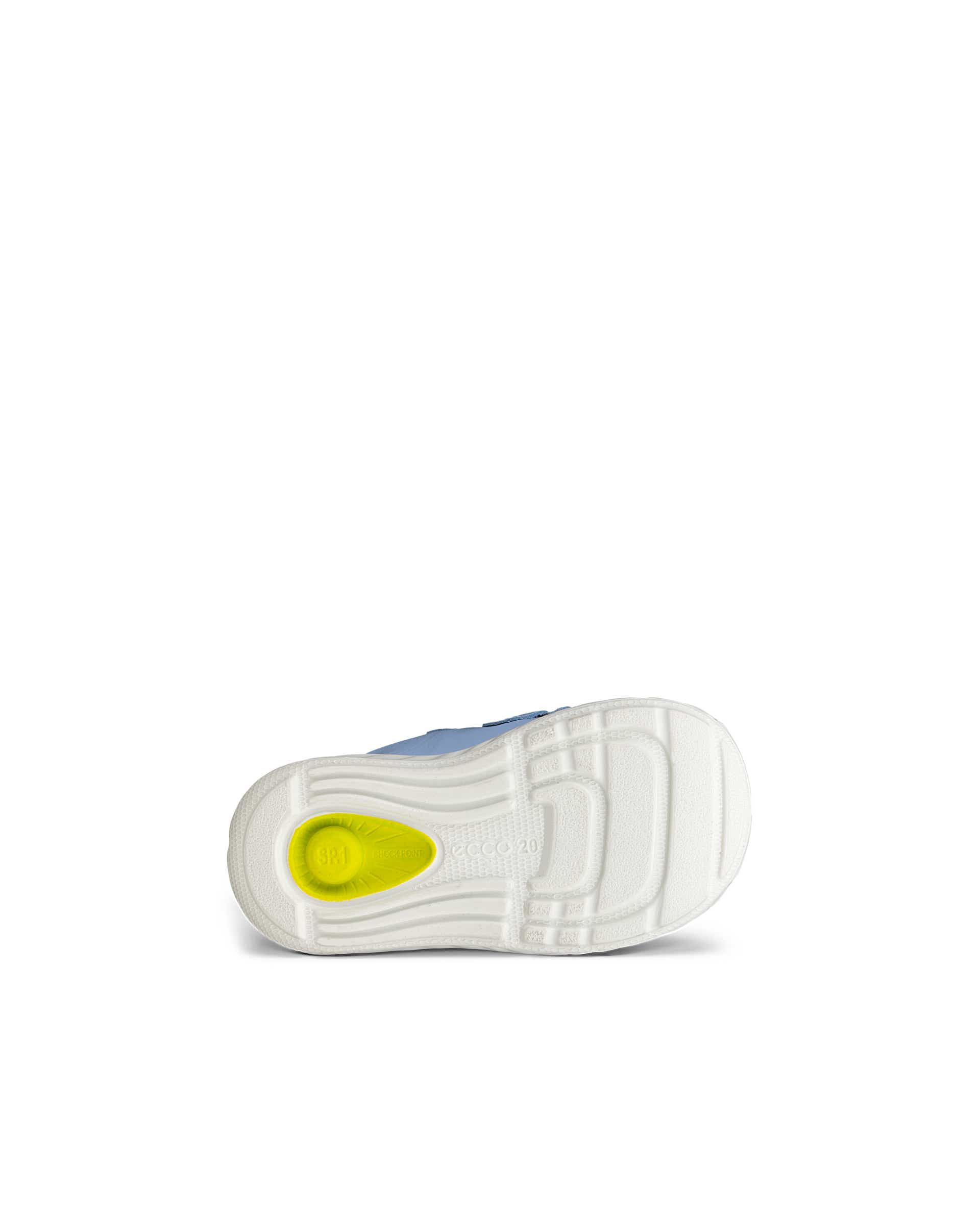 ECCO® SP.1 Lite baskets en cuir à scratch pour enfant - Bleu - Sole