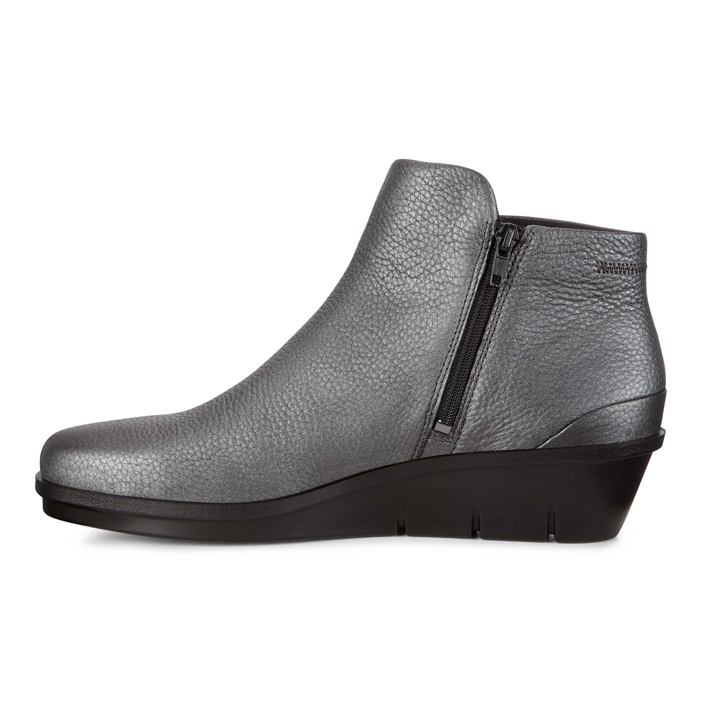 ECCO Skyler Wedge Bootie - Black - Inside