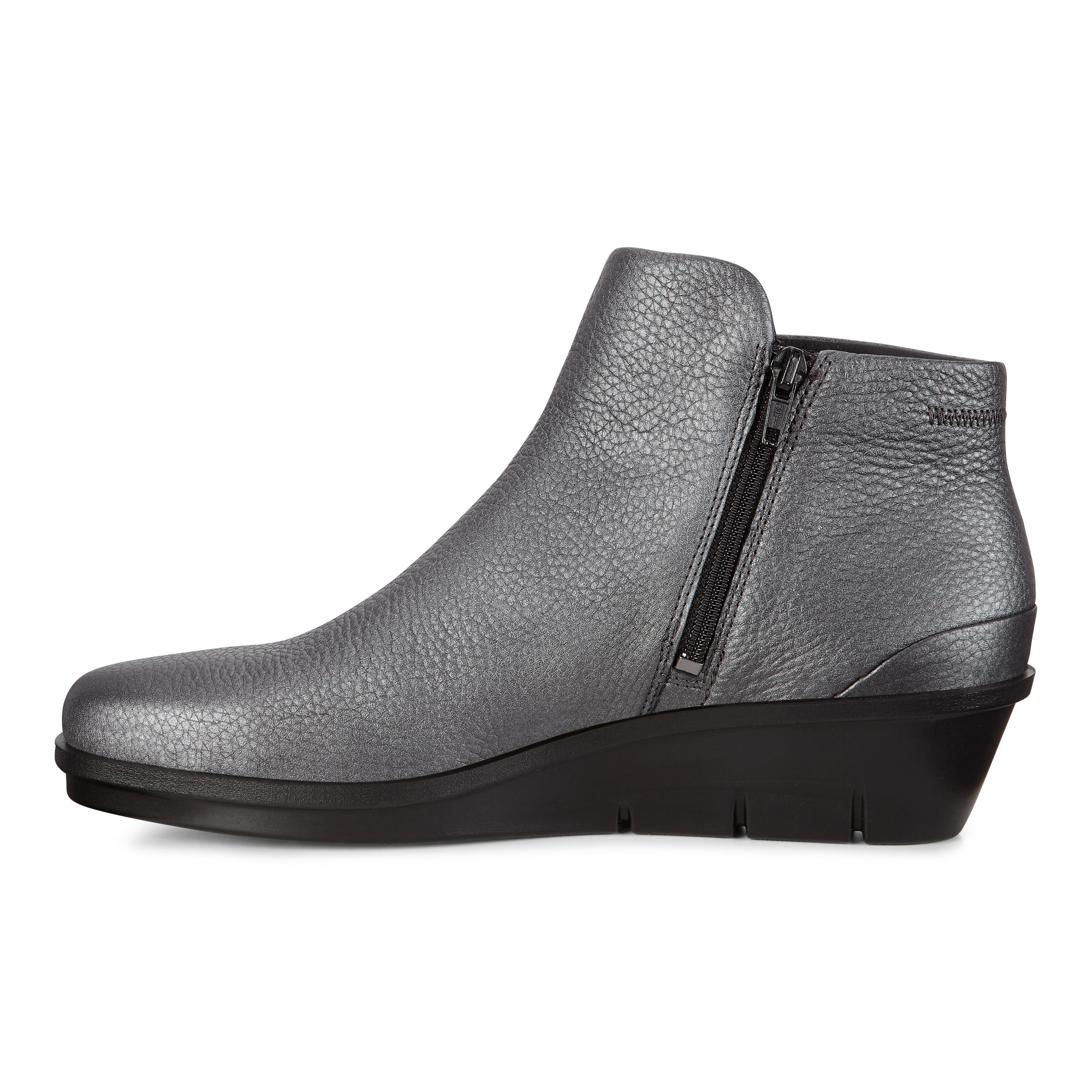 ECCO Skyler Wedge Bootie - Black - Inside