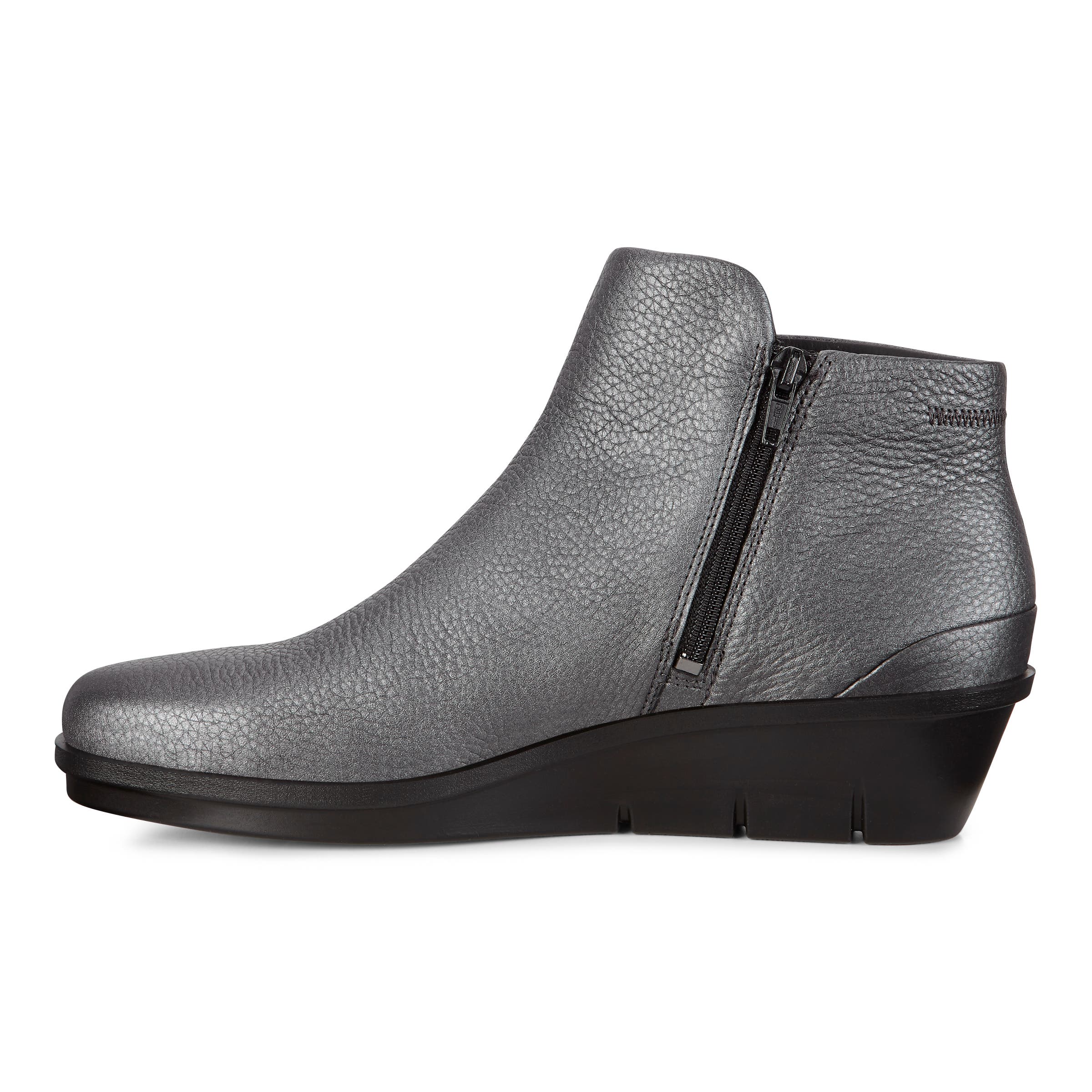 ECCO Skyler Wedge Bootie - Black - Inside