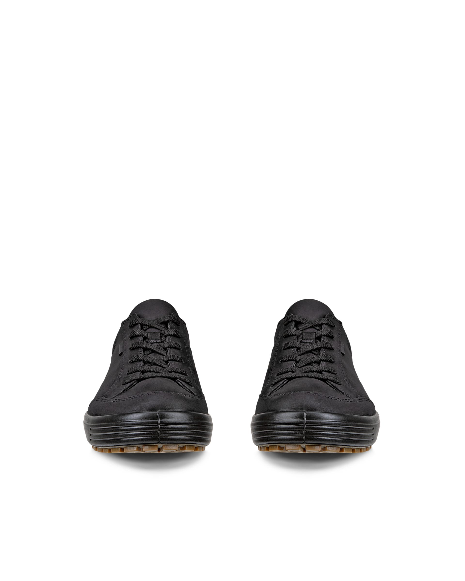 ECCO® Soft 7 Tred Heren waterdichte schoen van nubuck - Zwart - Front pair