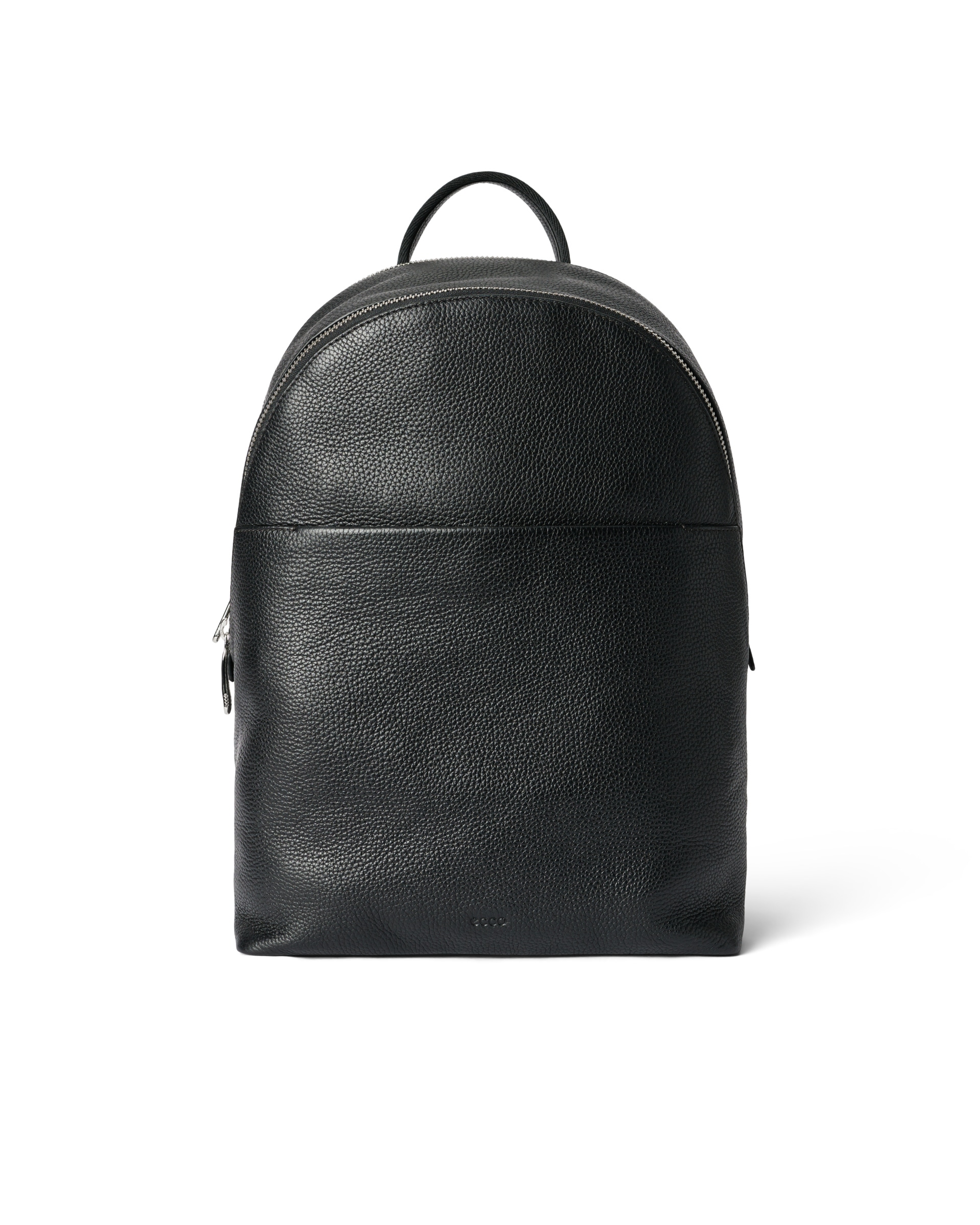 ECCOยฎ Round Pack Leather Backpack - Black - Main