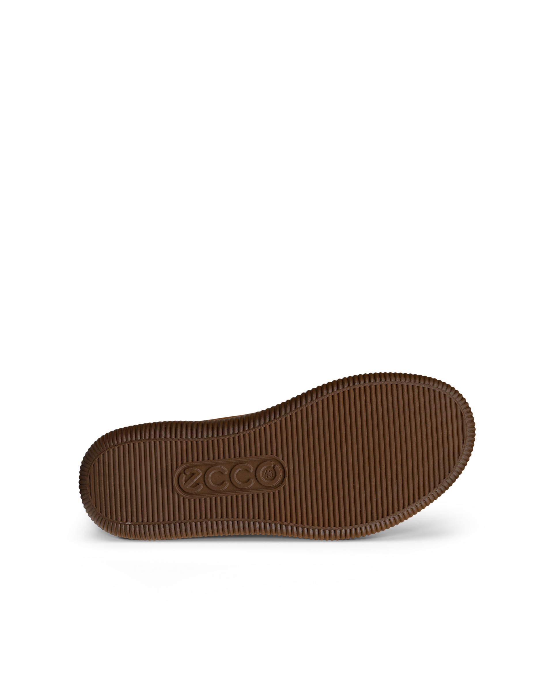 ECCO® SOFT ZERO heren nubuck sneaker - Bruin - Sole