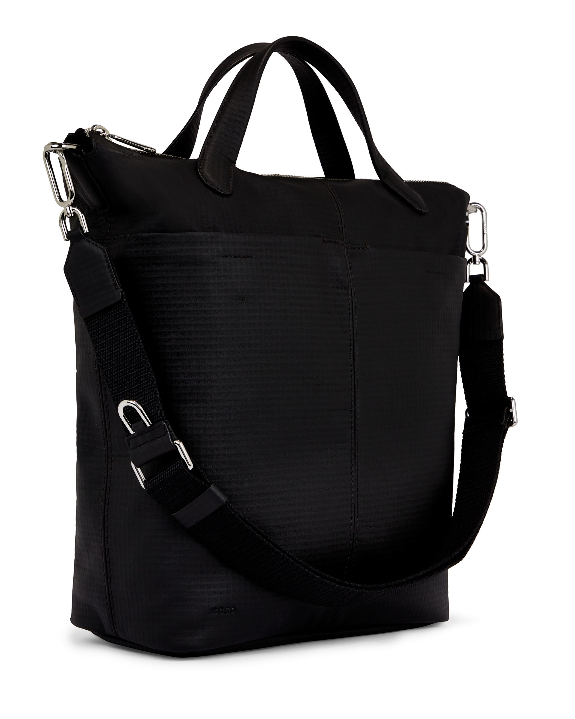 ECCO Tote Large Zefer レザートートバッグ | 黒 ECCO Tote Large Zefer レザートートバッグ | 黒
