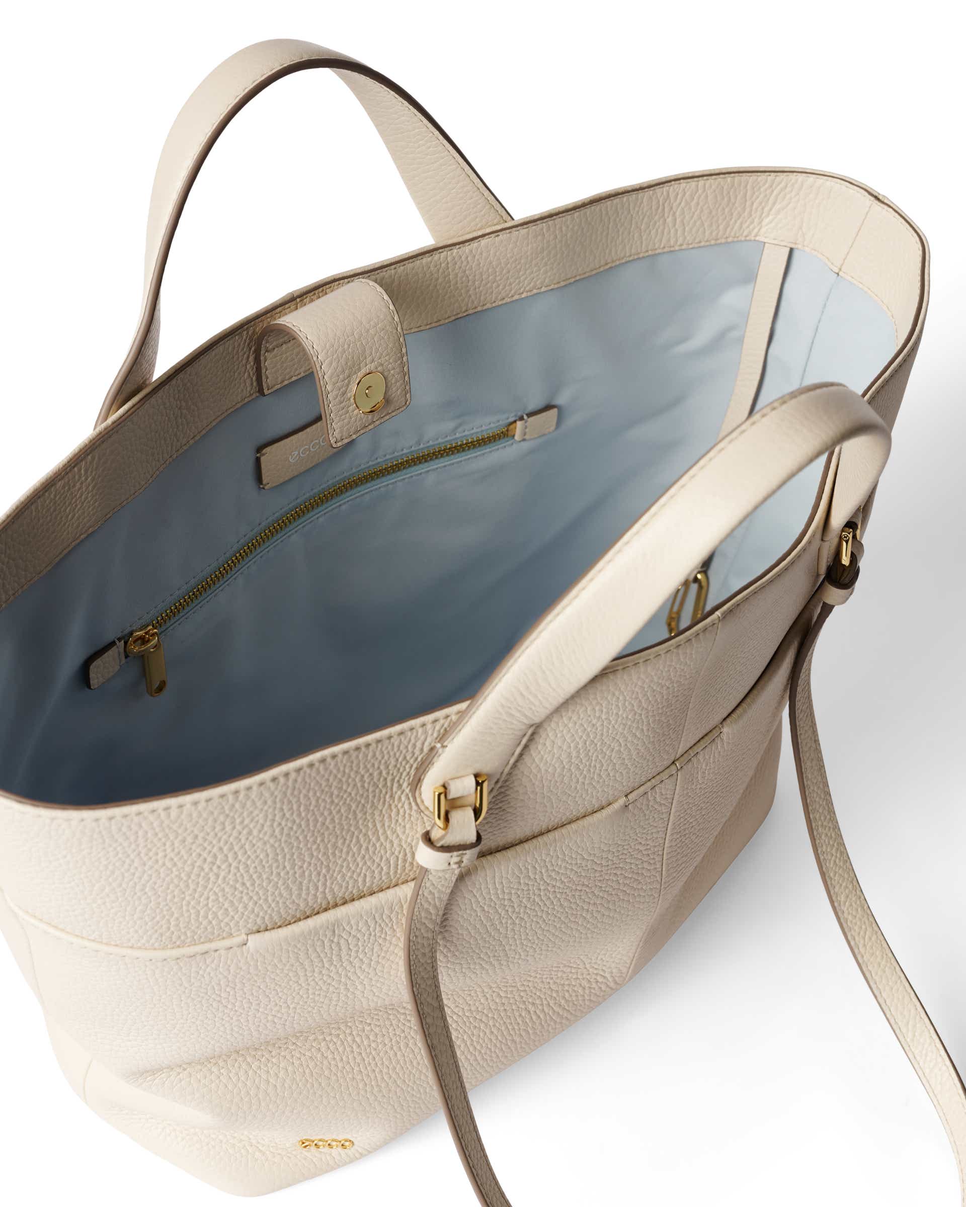ECCO® Tote sac cabas cuir - Beige - Inside