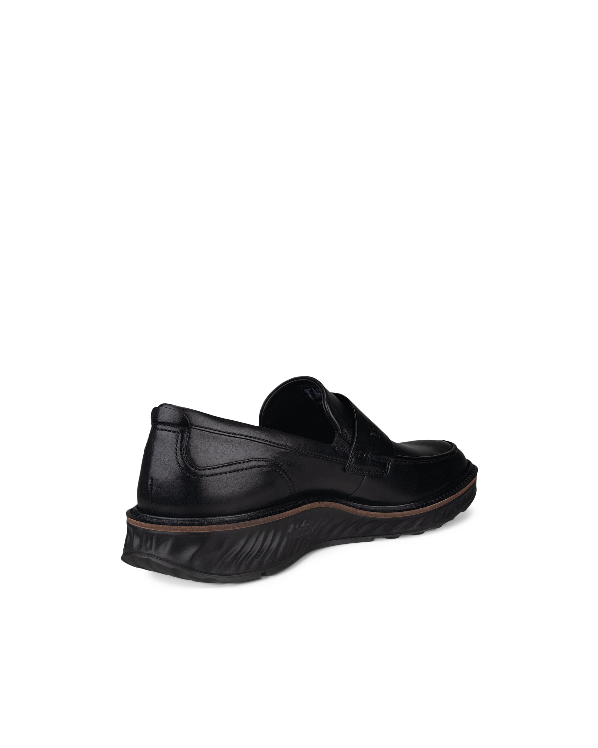 ecco St.1 Hybrid 革靴 レザー GTX 黒 Men's ECCO® St.1 Hybrid Leather Loafer | Black